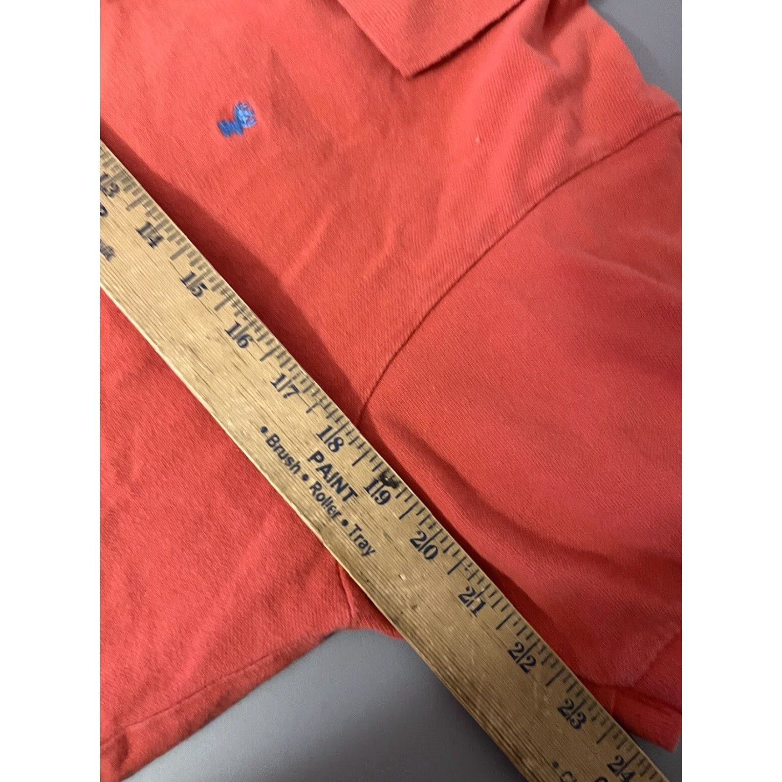 Theory String Theory Polo Shirt Mens Size L Short Sleeve Orange Solid Polo Shirt Size US L / EU 52-54 / 3 - 5 Thumbnail