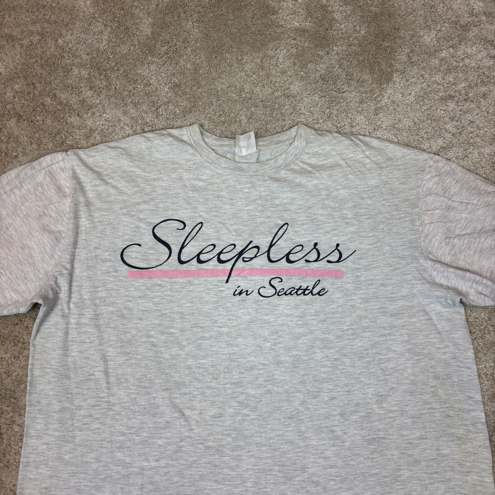 Vintage Vintage 90s Sleepless in Seattle Movie Promo Sleep Shirt 2XL Size US XXL / EU 58 / 5 - 2 Thumbnail