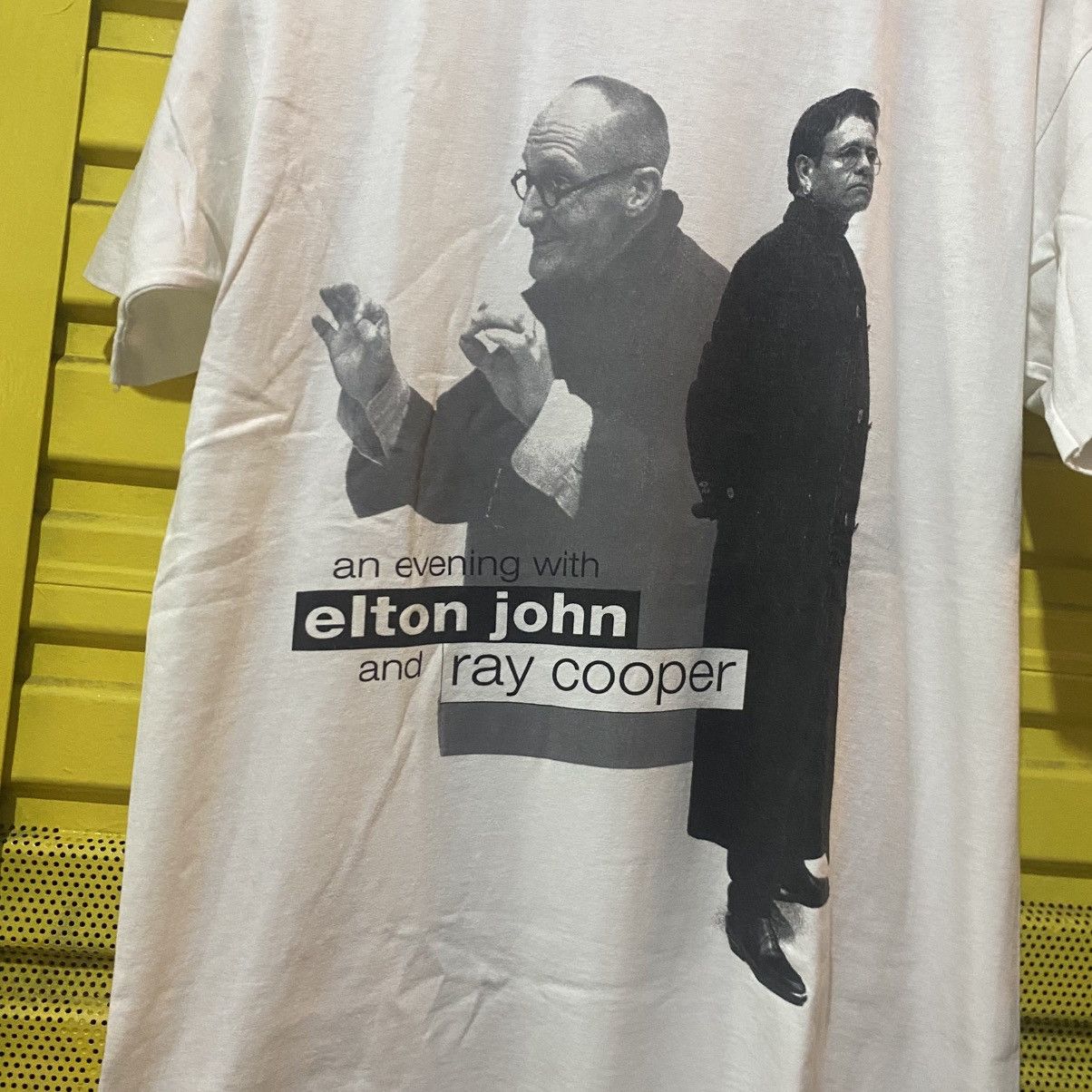 Band Tees × Vintage Vintage Elton John and Ray Cooper Band Tee Size US L / EU 52-54 / 3 - 2 Thumbnail