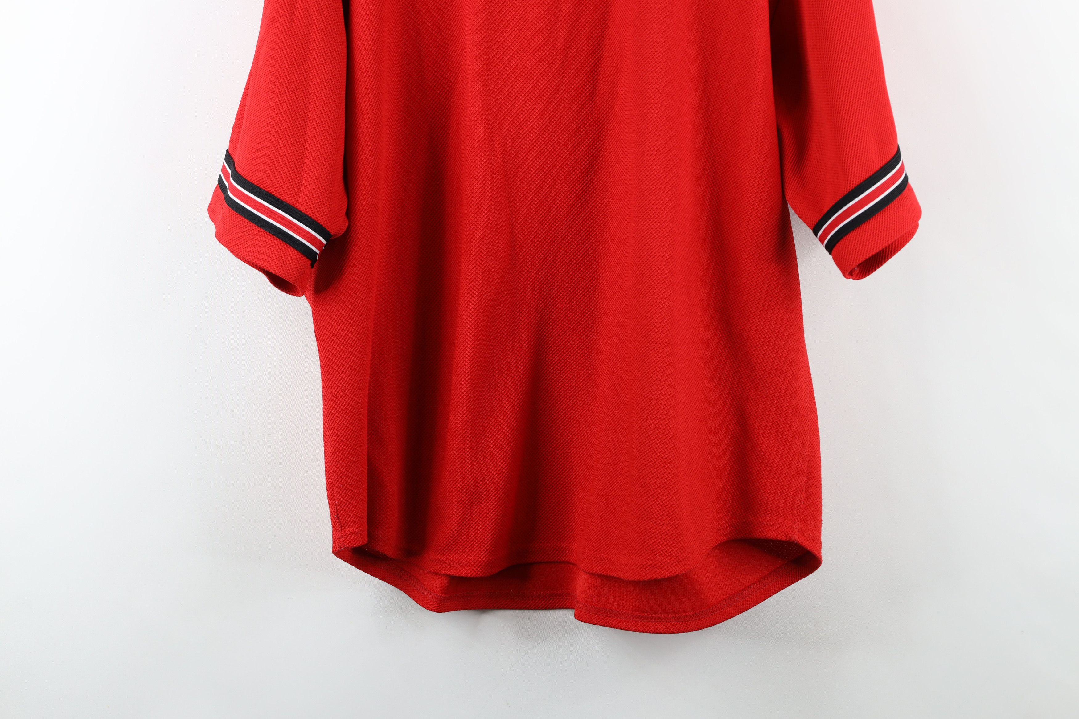 Vintage Vintage 90s Detroit Red Wings Hockey Baseball Jersey Red Size US XL / EU 56 / 4 - 14 Thumbnail