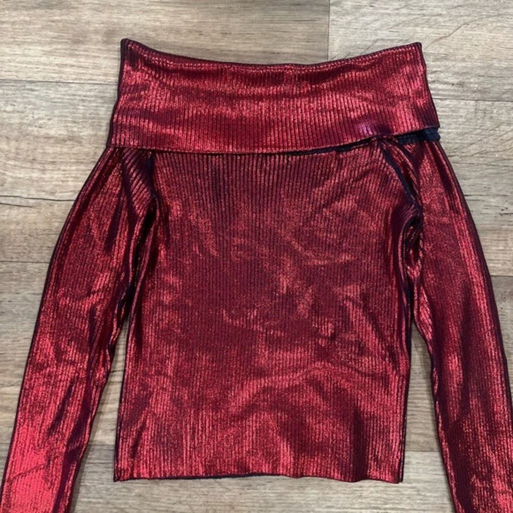 Zara ZARA Metallic Knit Top NWT Size M / US 6-8 / IT 42-44 - 17 Thumbnail