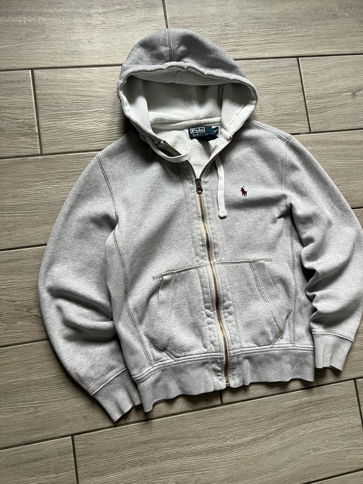 Japanese Brand × Polo Ralph Lauren Vintage Polo Ralph Lauren Zip Hoodie Hype Trend Y2K 00s USA Size US S / EU 44-46 / 1 - 9 Thumbnail
