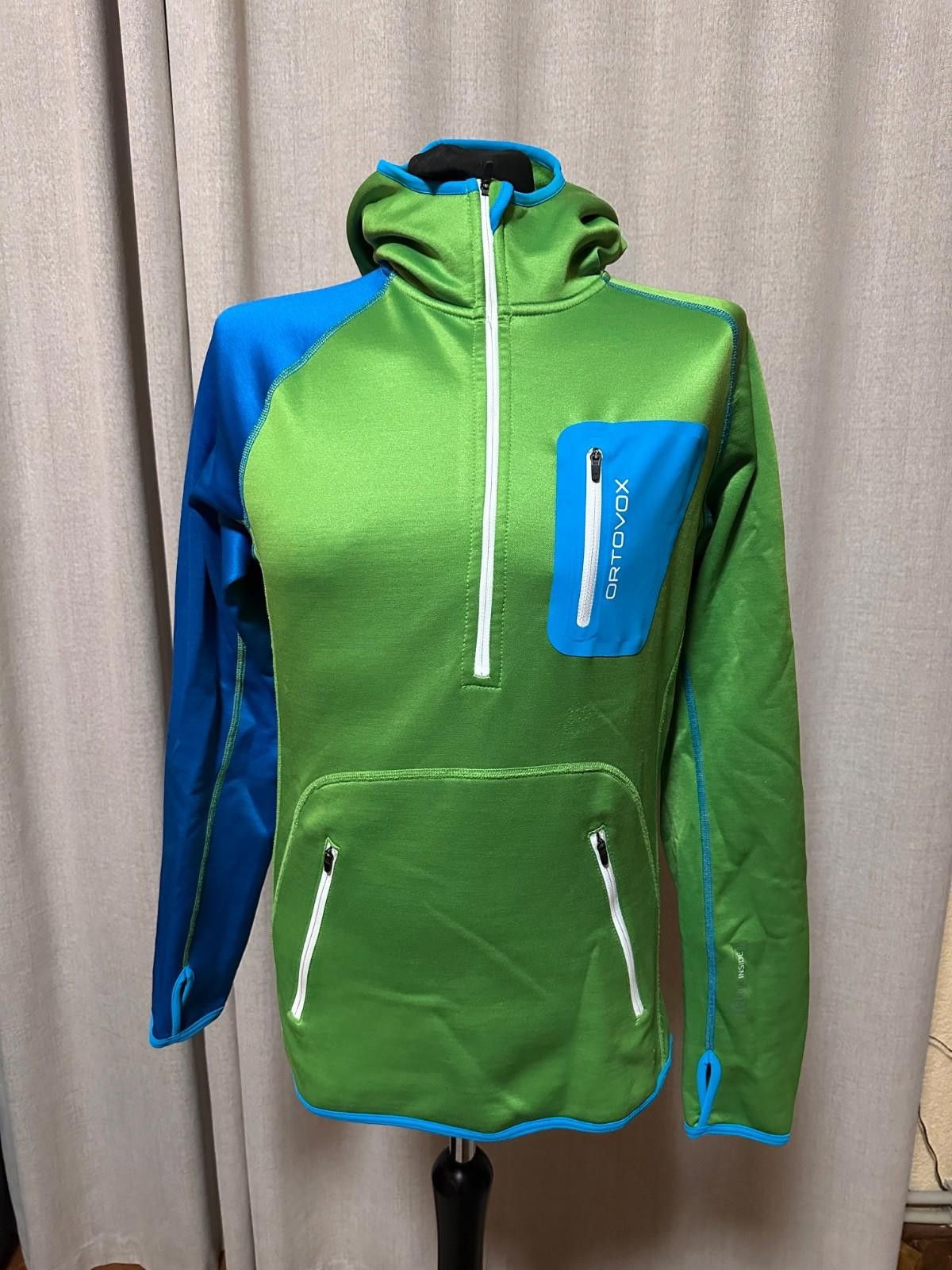 ORTOVOX Ortovox Mens 1/2 Zip Merino Pullover Fleece Hoodie size M Size US M / EU 48-50 / 2 - 1 Thumbnail