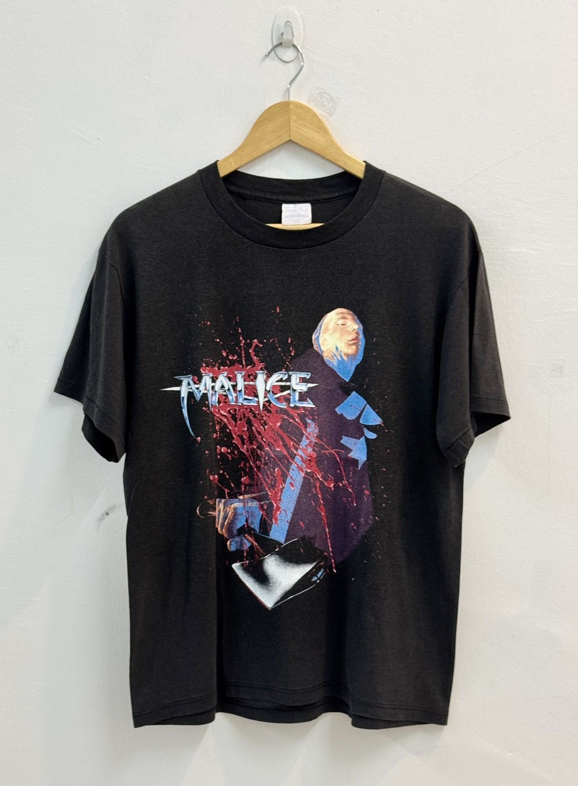 Band Tees × Vintage Vtg Malice License To Kill Tour 1987 Tshirt Size US L / EU 52-54 / 3 - 1 Thumbnail