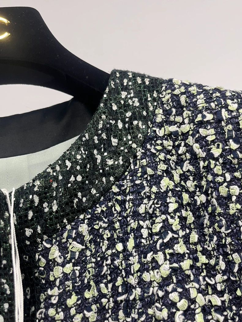 Chanel Chanel Sequin woven tweed coat Size XS / US 0-2 / IT 36-38 - 2 Thumbnail