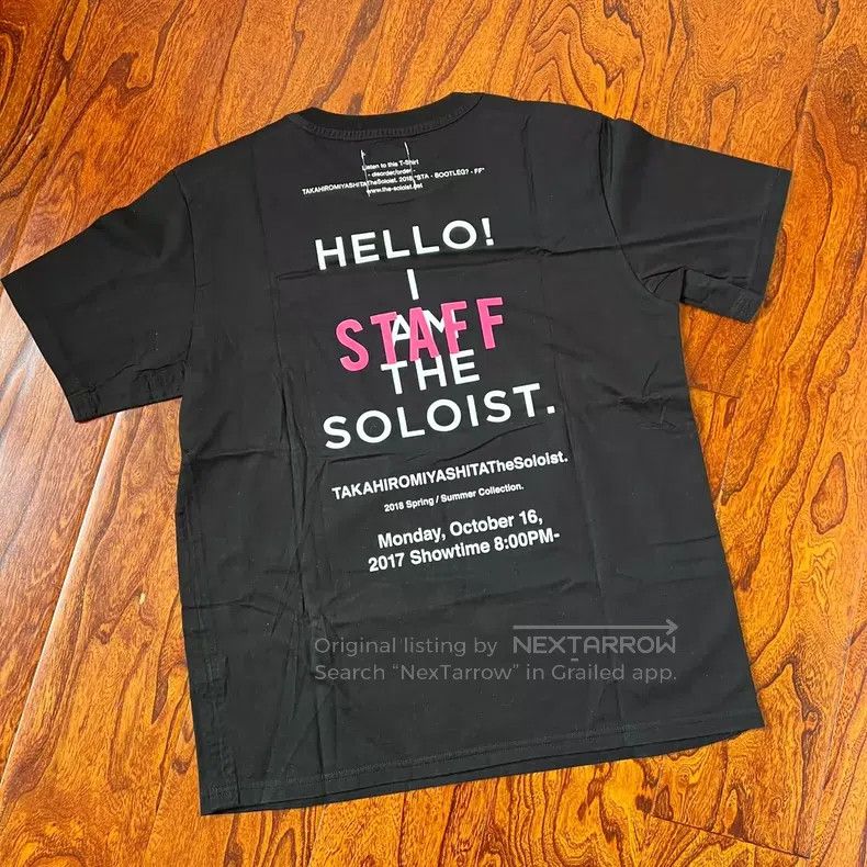 Takahiromiyashita The Soloist. Takahiromiyashita The Soloist. Season 17 Poster T-shirt Sh Size US S / EU 44-46 / 1 - 2 Thumbnail
