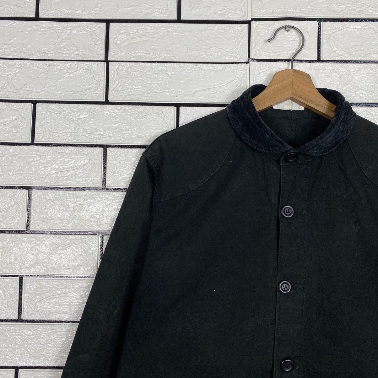 Japanese Brand 📌Vintage Button Chore Jacket Unbranded Issey Miyake Size US M / EU 48-50 / 2 - 8 Thumbnail