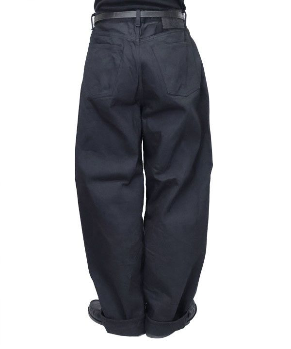 Kapital 32inch Kapital 14oz Black Denim Club Baggy 5P Pants Size US 32 / EU 48 - 4 Thumbnail