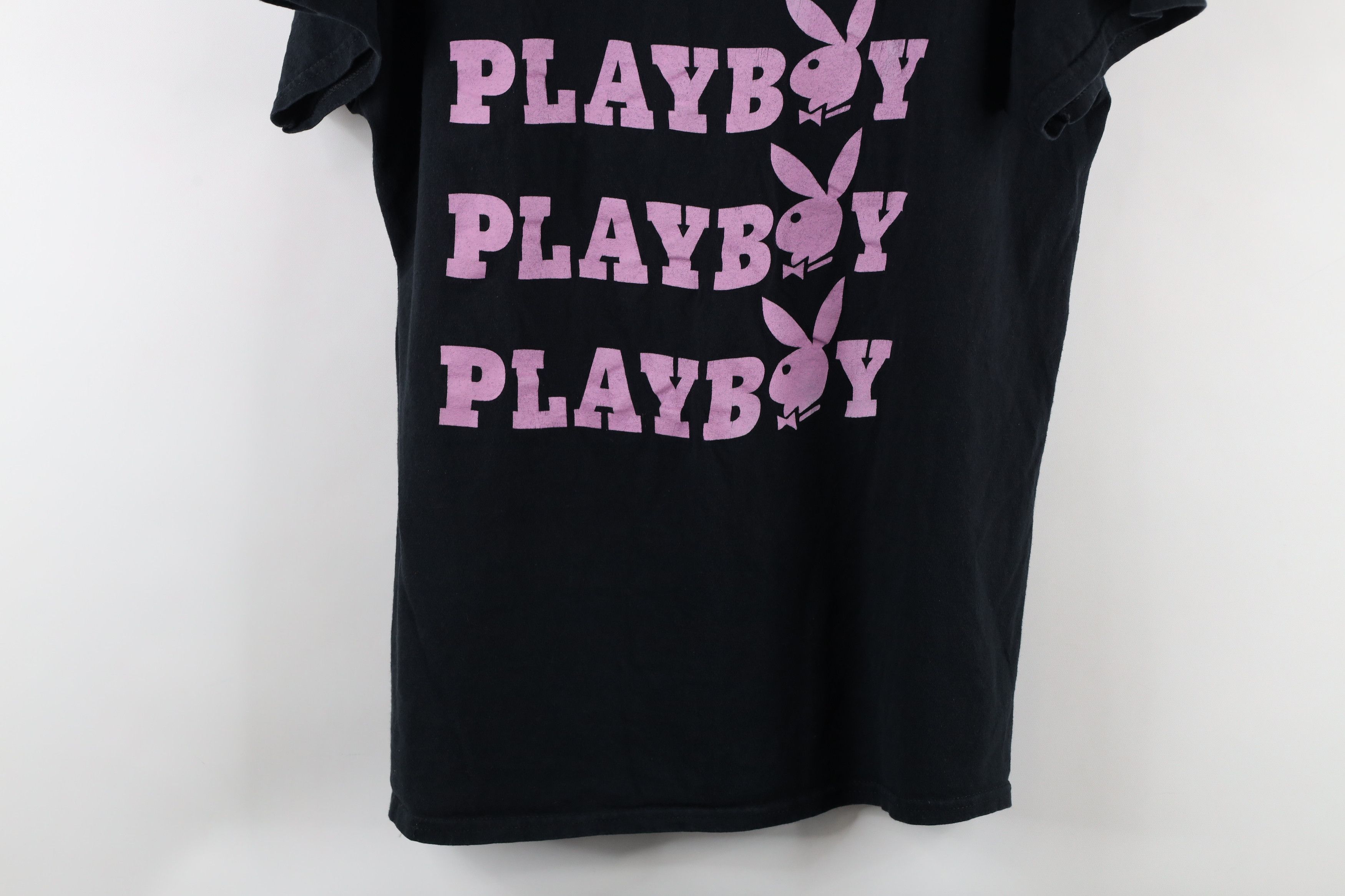 Playboy × Vintage Vintage Playboy Out Big Bunny Logo Short Sleeve T-Shirt Size US L / EU 52-54 / 3 - 10 Thumbnail