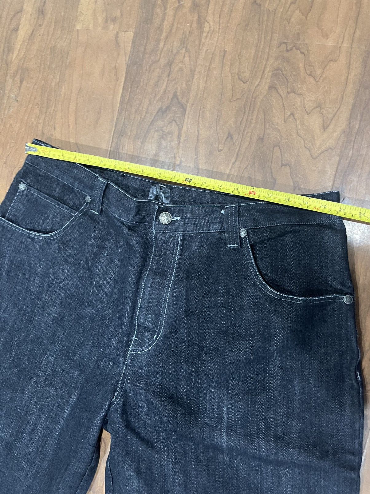 JNCO Vintage Y2K Raw Blue Baggy Jeans Shorts Size 44 Southpole Size US 44 / EU 60 - 9 Thumbnail
