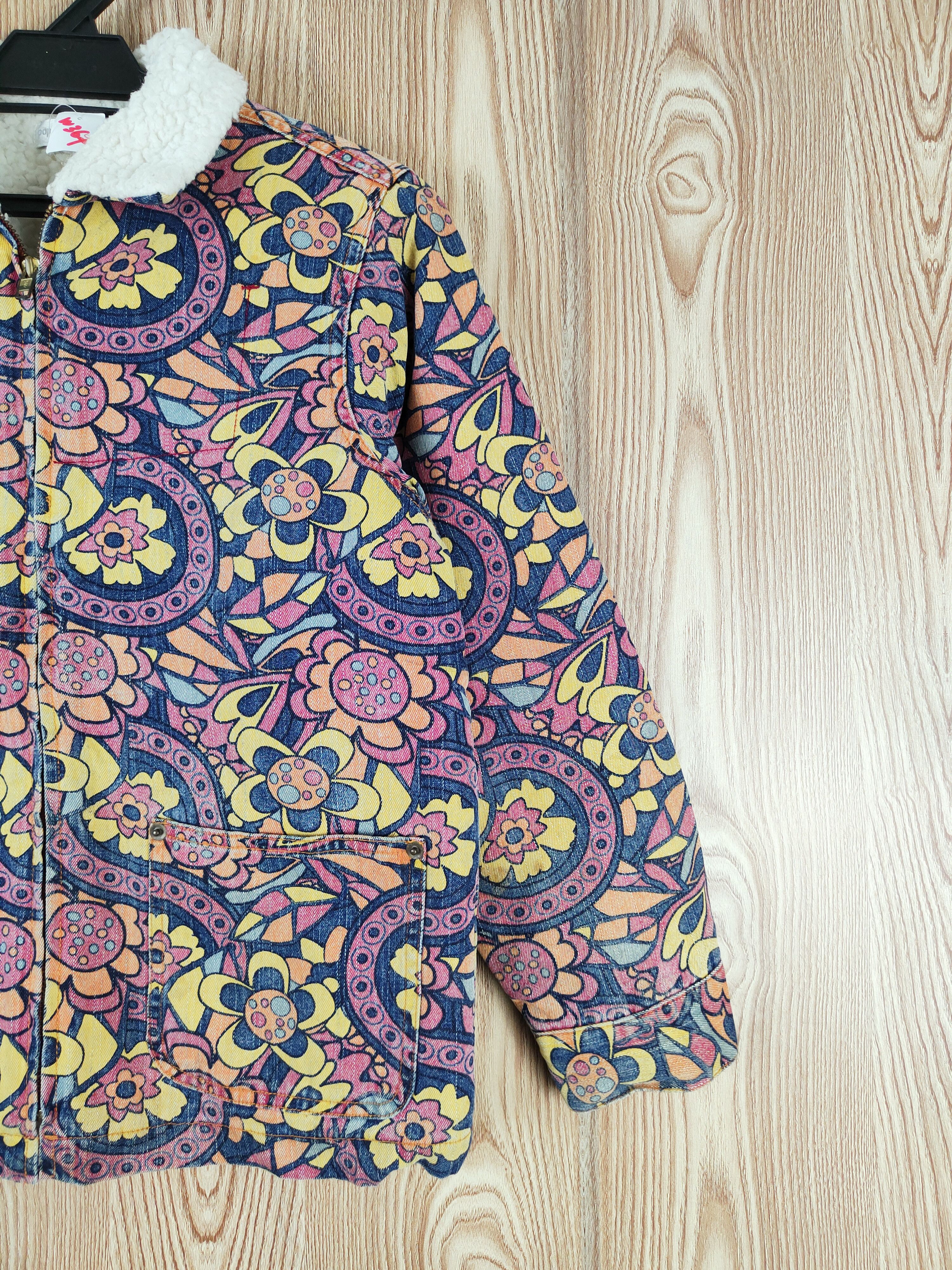Japanese Brand Pop on Pop Family murakami style Flower Jackets #W367 Size S / US 4 / IT 40 - 5 Thumbnail