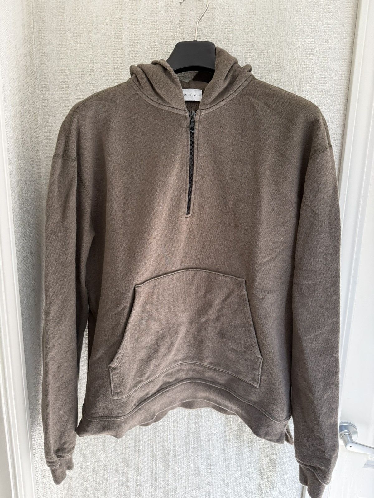 John Elliott John Elliott Hoodie Size 2 Green/brown Quarter Zip Size US M / EU 48-50 / 2 - 9 Thumbnail