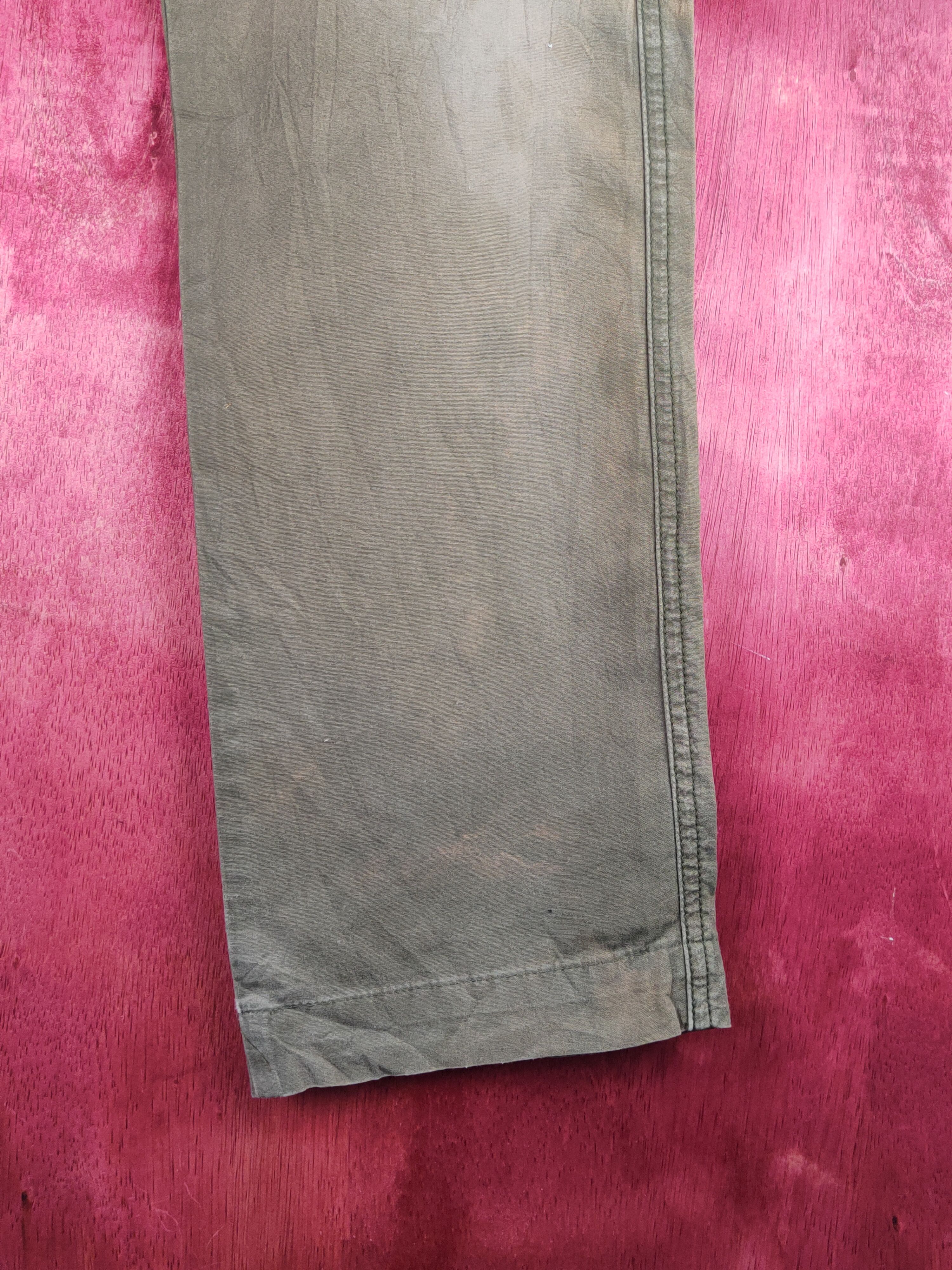 Japanese Brand Japanese Brand Olive Faded Multipocket Cargo Pants #S1455 Size US 30 / EU 46 - 6 Thumbnail