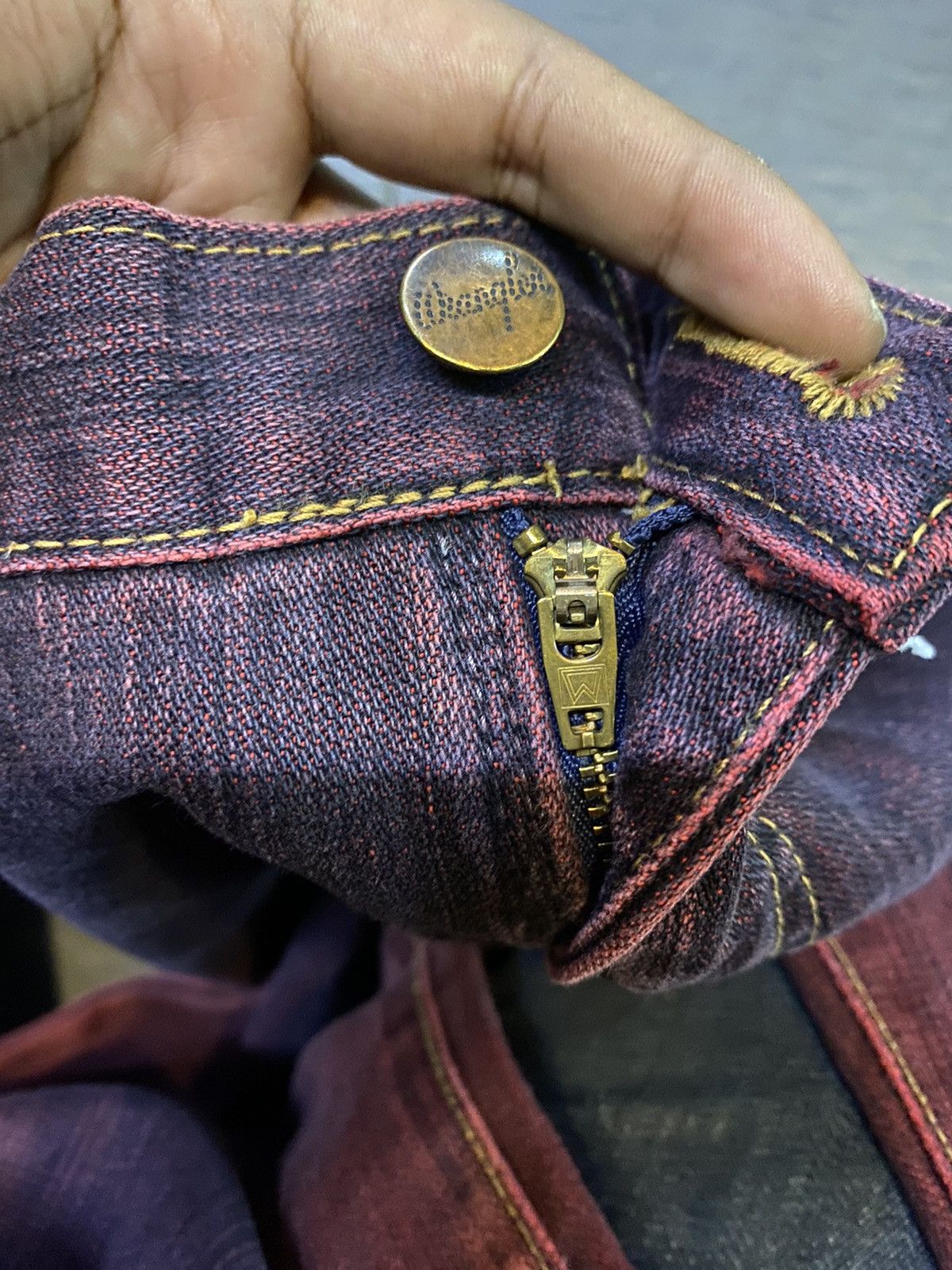 Hysteric Glamour Flare jeans Wrangler Boot Cut Rare Colour Size US 29 - 5 Thumbnail