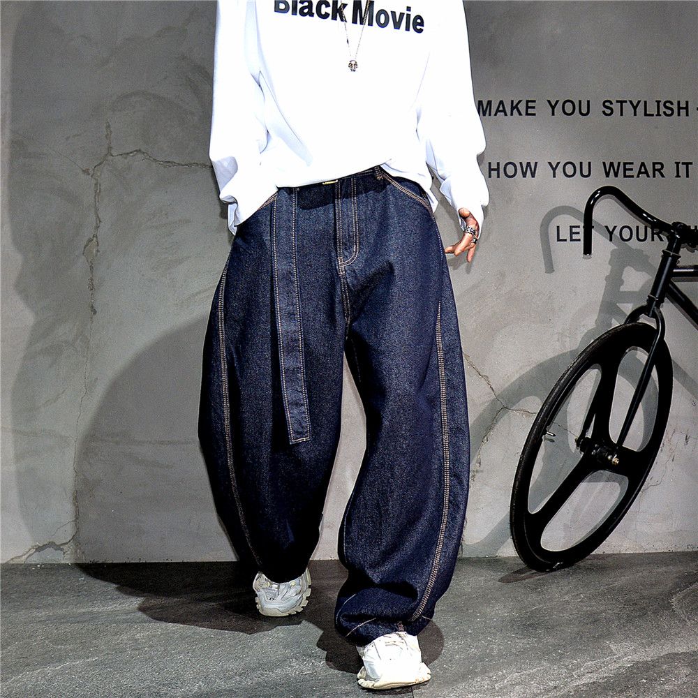 Japanese Brand × Jean High street skate baggy jeans Size US 29 - 8 Thumbnail