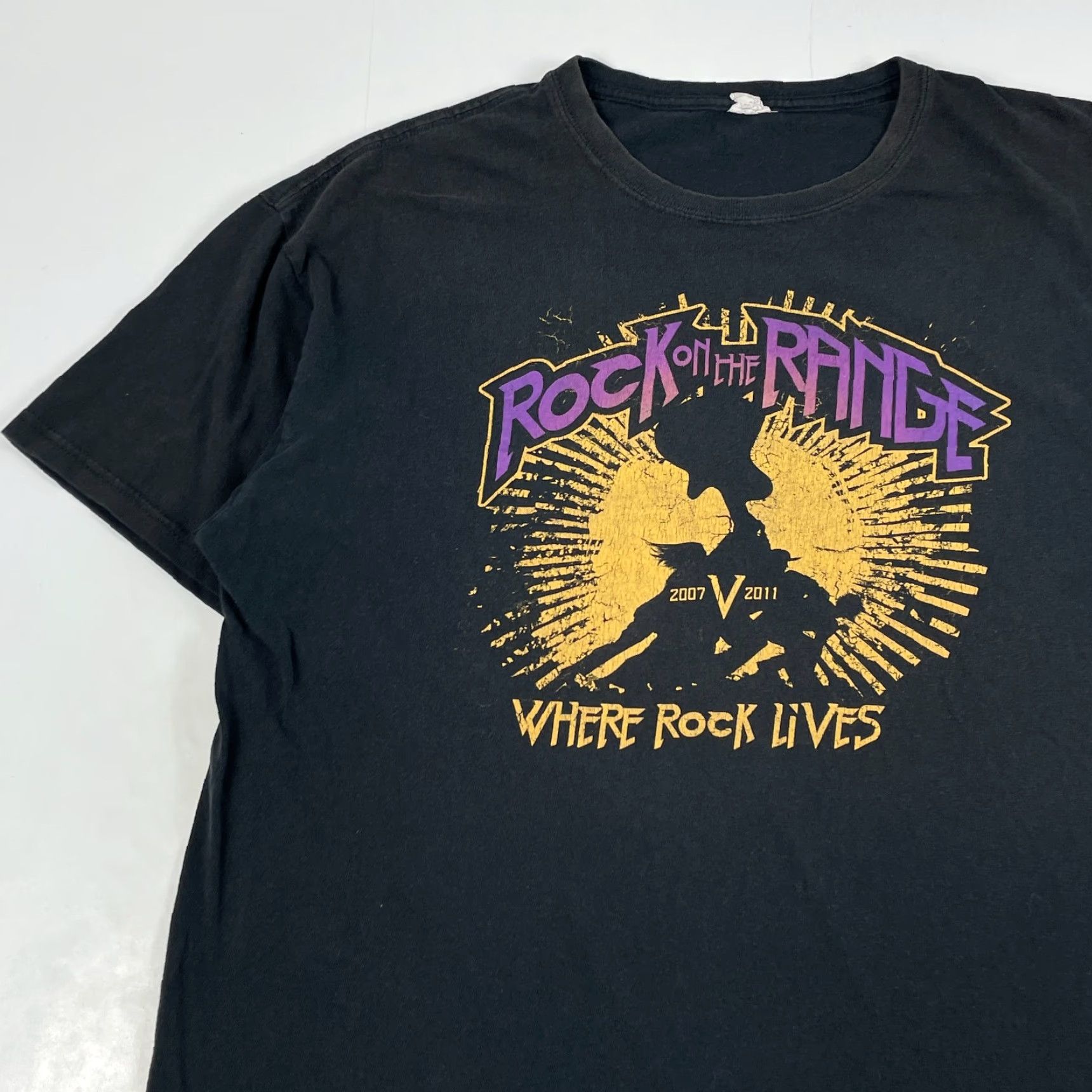 Anvil Rock on the Range Shirt Mens XL Black Band Tour Concert Korn Staind Y2K Rock Grunge T-Shirt Nike? Size US XL / EU 56 / 4 - 2 Thumbnail