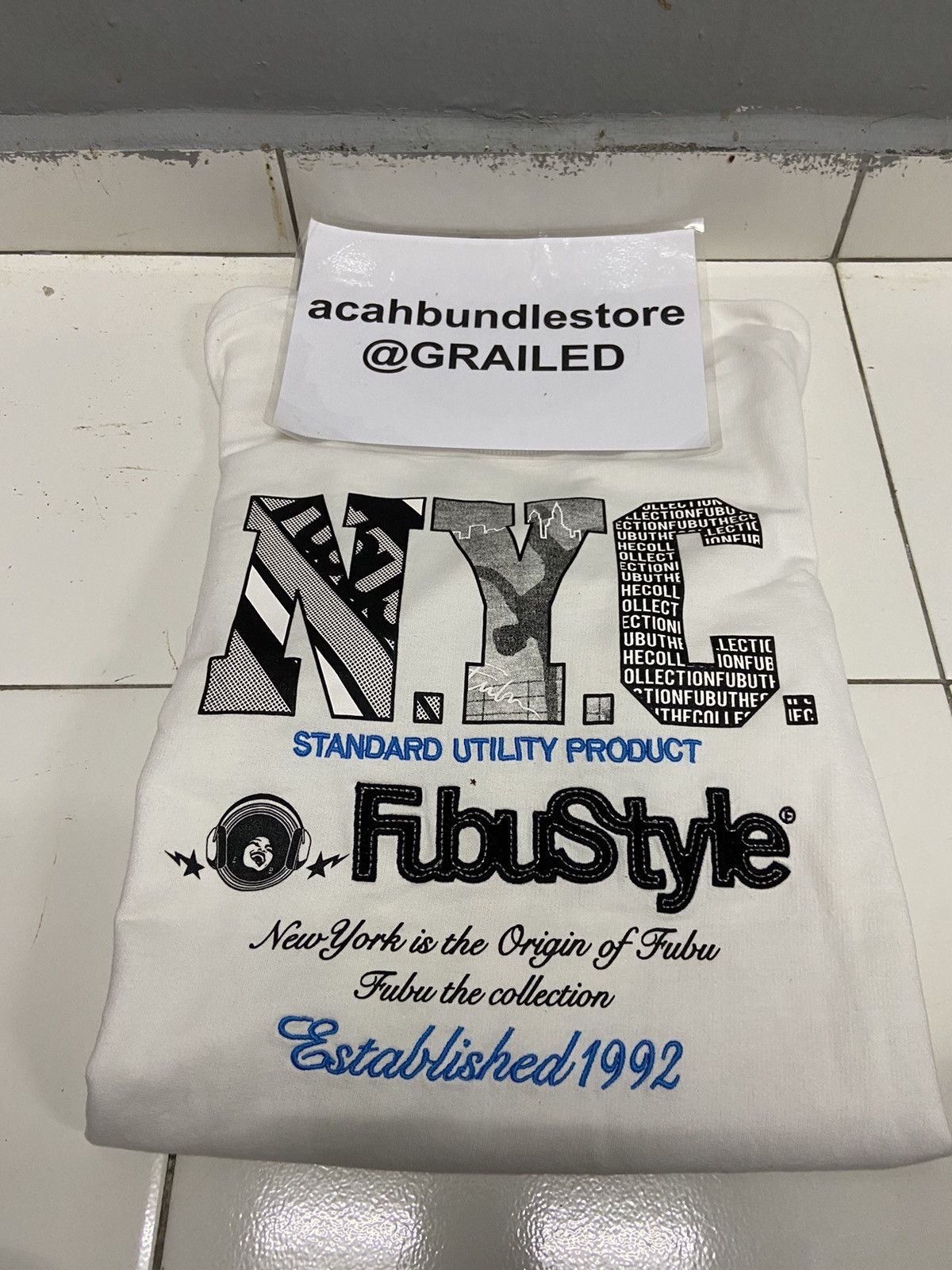 Fubu FUBU THE COLLECTION NYC SWEATSHIRT Size US S / EU 44-46 / 1 - 19 Thumbnail