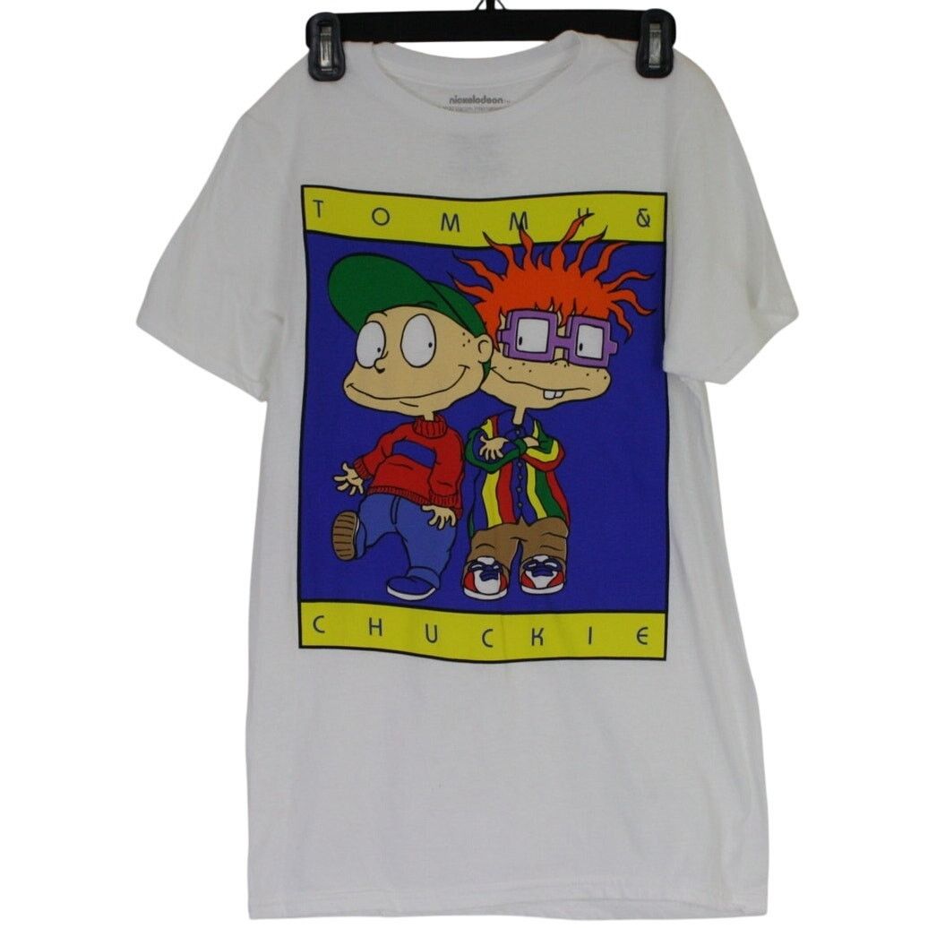 Nickelodeon NEW Tommy & Chuckie Hip Hop Style Print Nickelodeon Tee Size US S / EU 44-46 / 1 - 1 Thumbnail