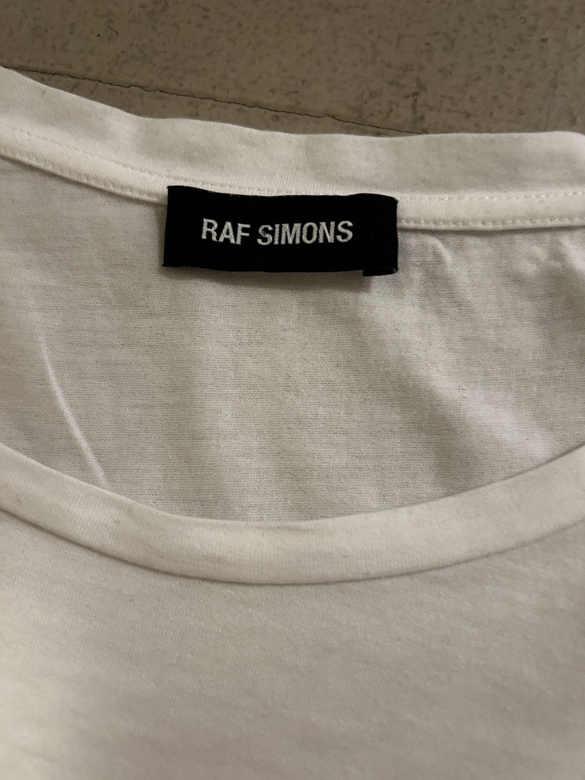 Raf Simons Raf Simons SS16 ‘Isolated Heroes’ White T-Shirt Size US L / EU 52-54 / 3 - 4 Thumbnail