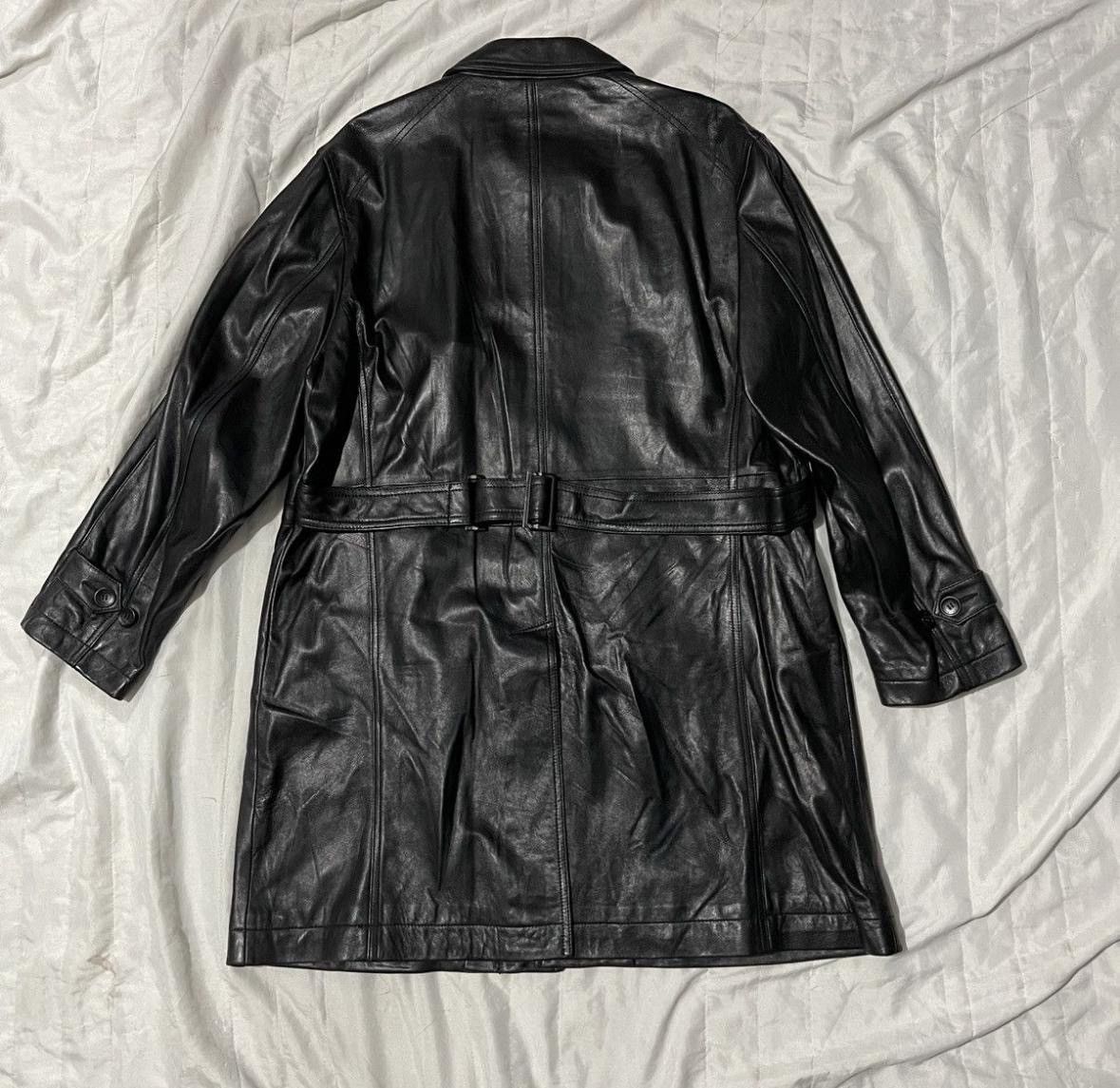 Balenciaga Balenciaga Leather Coat Size US L / EU 52-54 / 3 - 5 Thumbnail