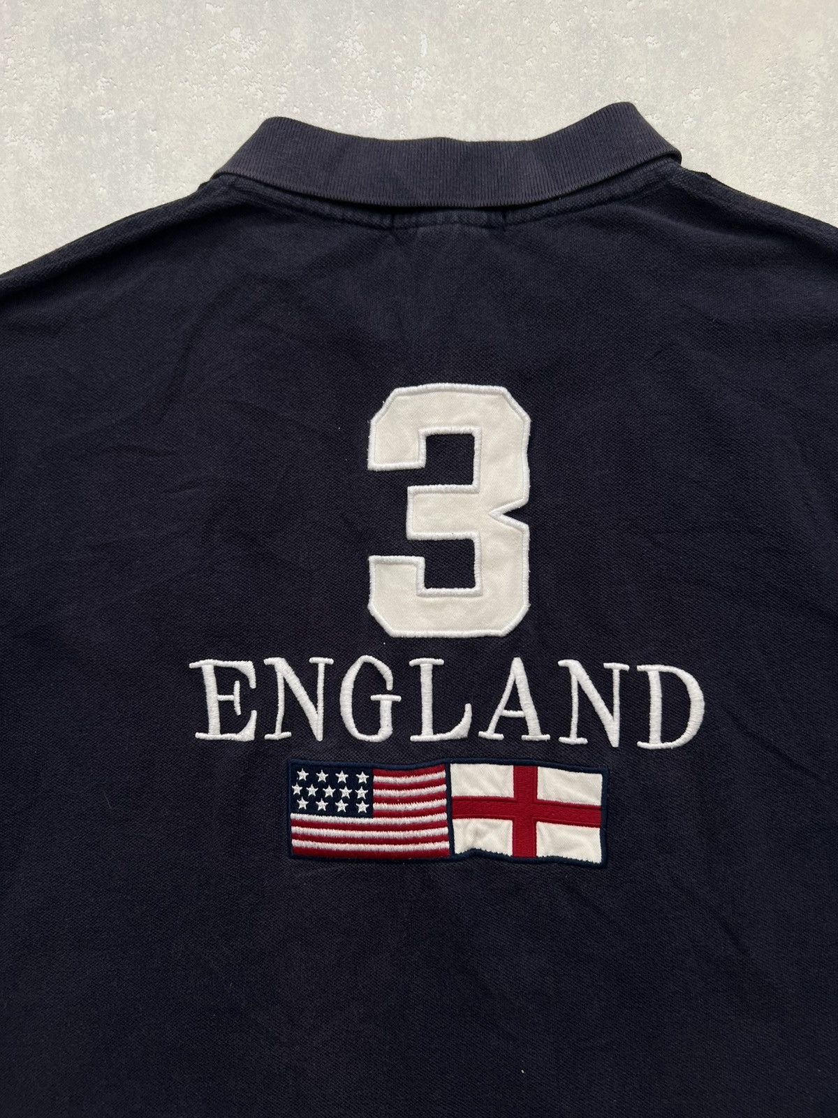 Polo Ralph Lauren 00’s POLO RALPH LAUREN UK ENGLAND USA FLAG RARE CHIEF KEEF Size US XL / EU 56 / 4 - 8 Thumbnail