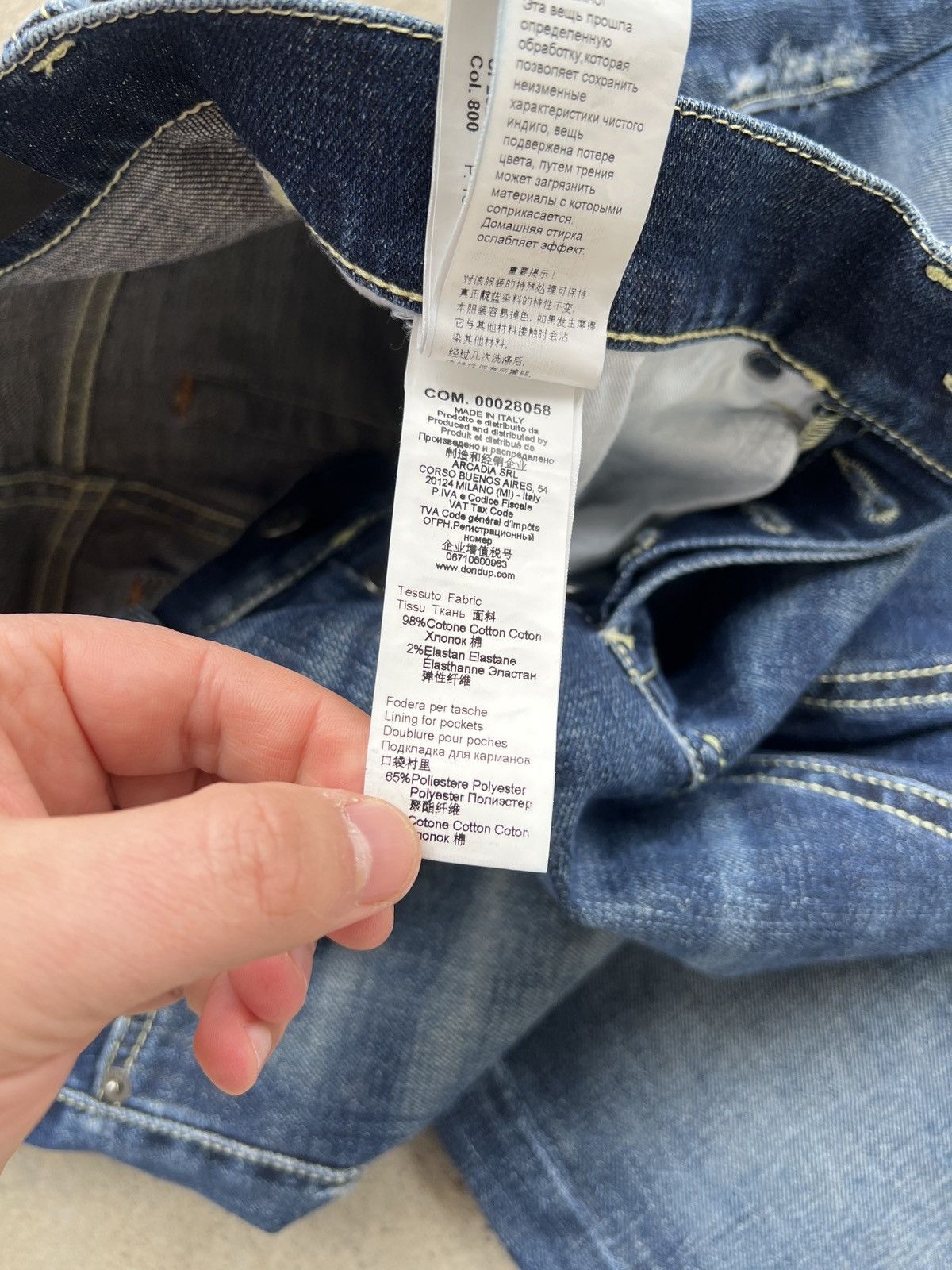 Dondup Dondup George Skinny Fit Jeans Size US 30 / EU 46 - 10 Thumbnail