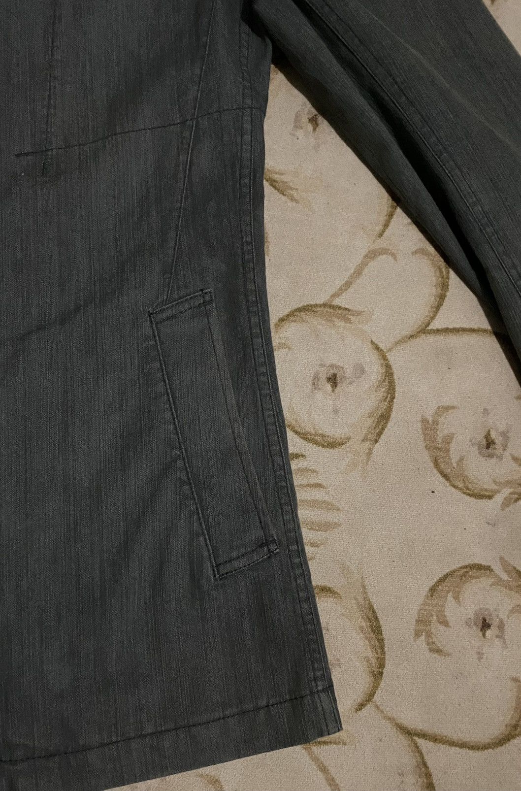 Designer × Japanese Brand × Tornado Mart Japanese Brand Zero by Tornado mart Denim Long Coat Size US S / EU 44-46 / 1 - 6 Thumbnail