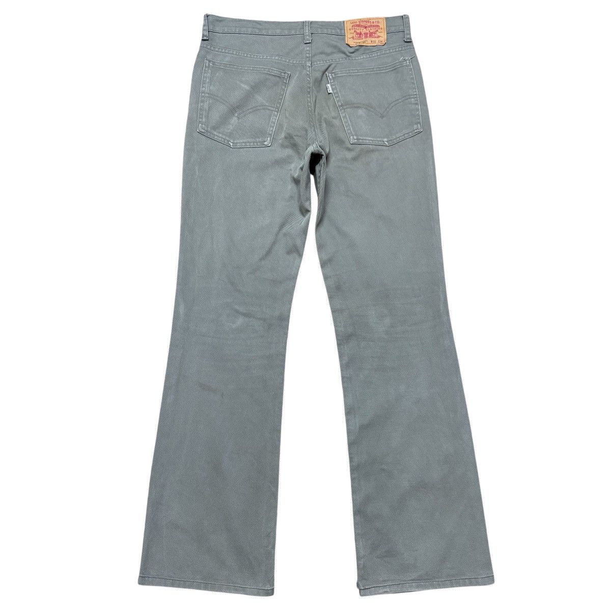 Levi's Vintage Levis 517 Grey Flare Jeans Hedi slimane Size US 32 / EU 48 - 1 Thumbnail