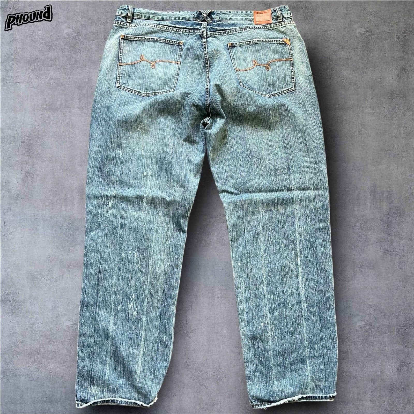 LRG Vtg Y2K Lifted Research Group LRG Jeans LR Geans Baggy 44x34 Size US 44 / EU 60 - 3 Thumbnail