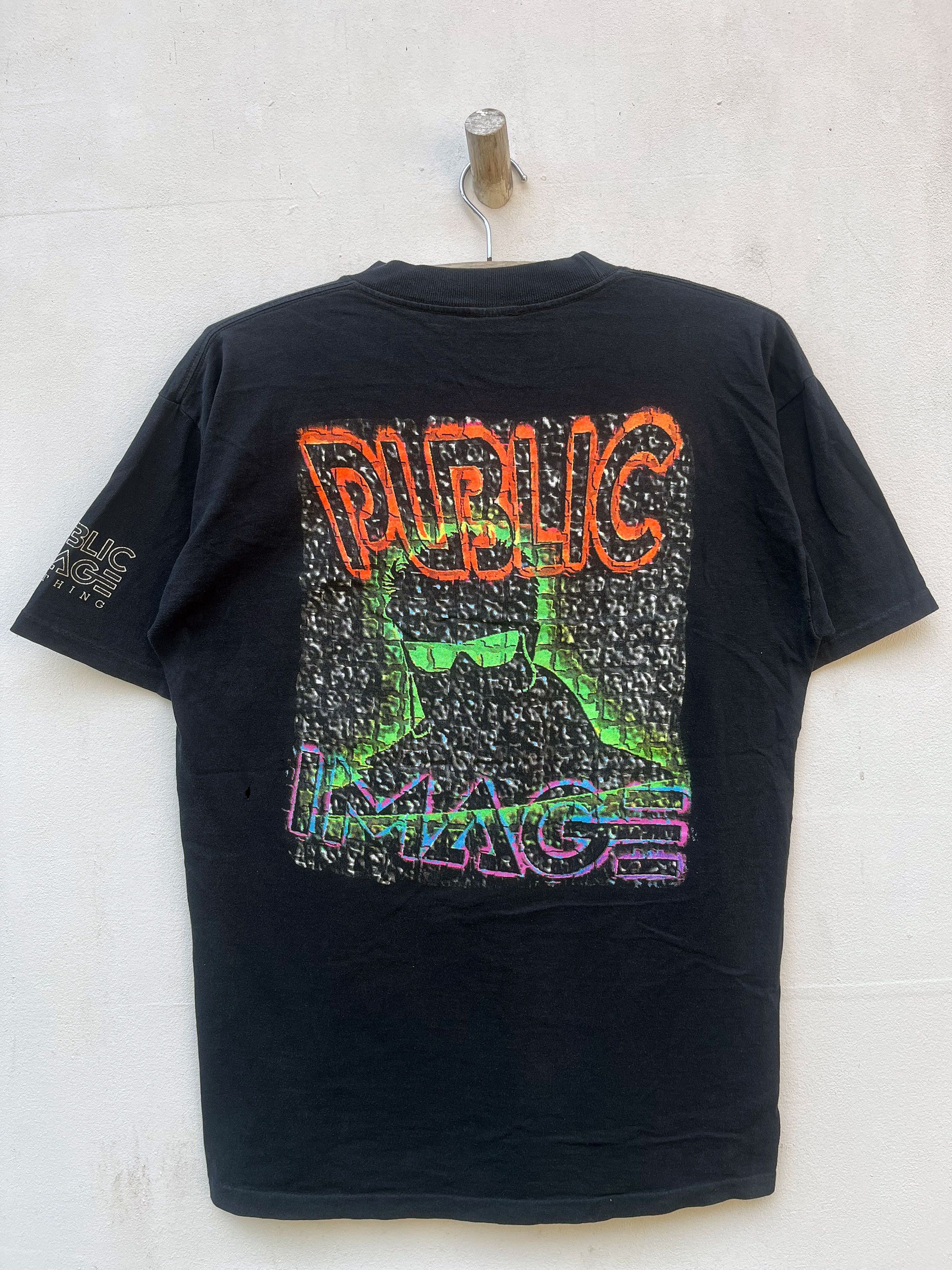 Arts & Science Vintage PIL Public Image 90s 80s Single Stitch Sk8 Size US L / EU 52-54 / 3 - 4 Thumbnail