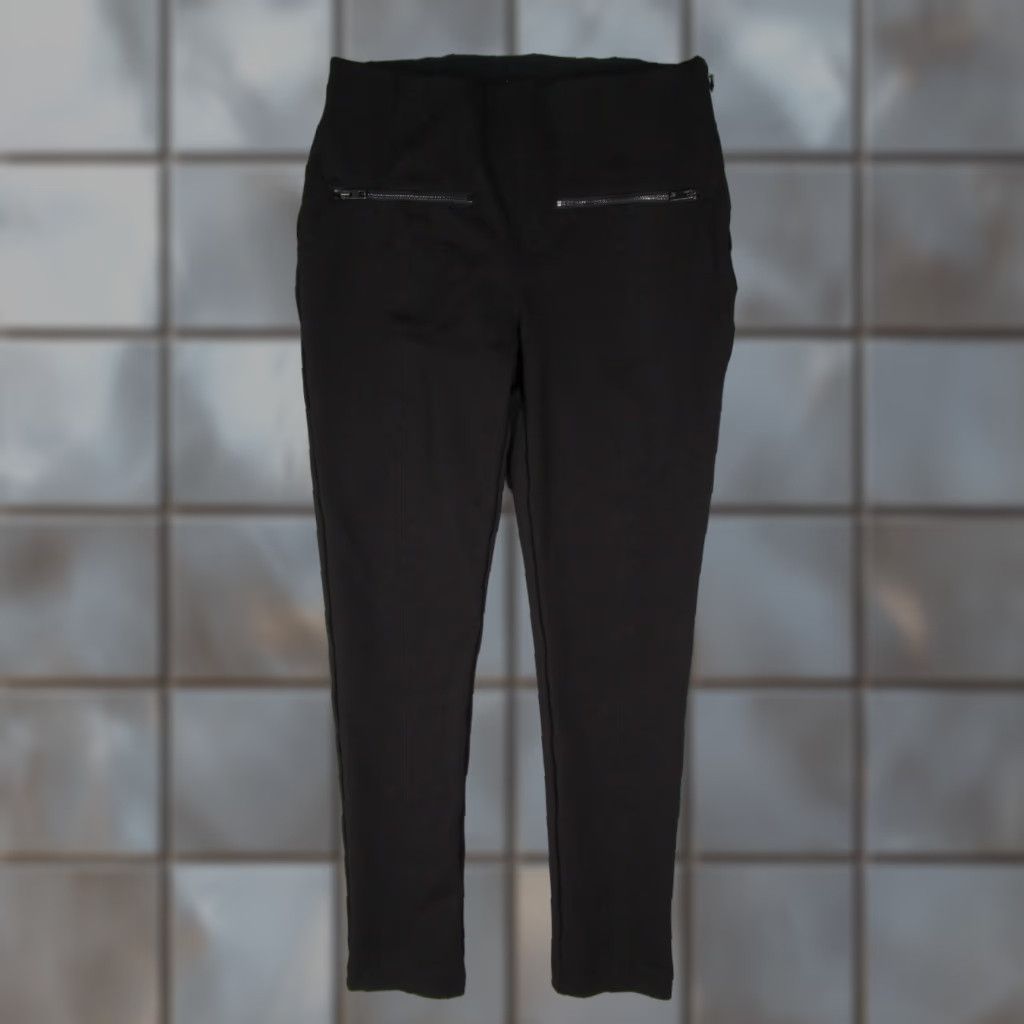 Rag & Bone Rag & Bone Pants Women 4 Black Mid Rise Skinny Tapered Zip Pockets 26x26 Size 27" / US 4 / IT 40 - 1 Thumbnail