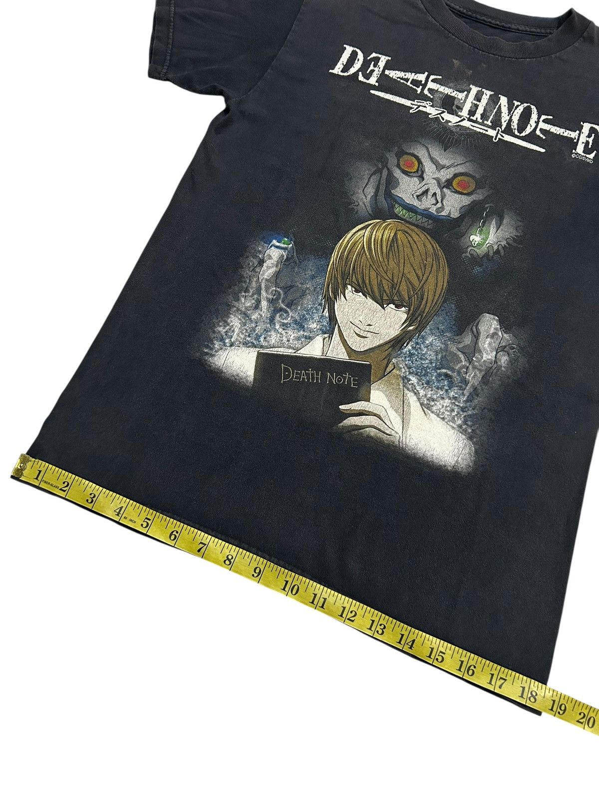 Anime Vintage Death Note Shonen Jump Anime Manga Shirt Sunfaded Size US S / EU 44-46 / 1 - 13 Thumbnail