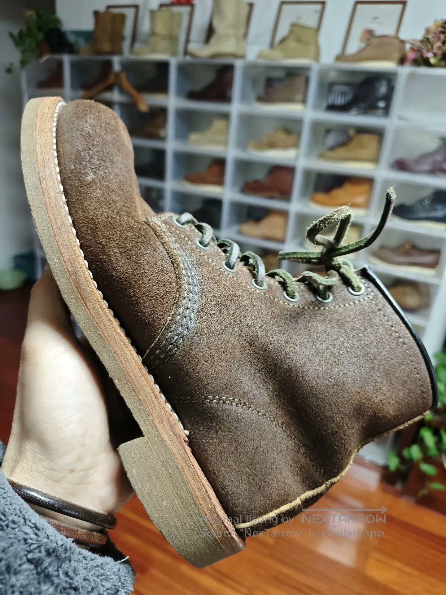 Red Wing Red Wing 4618 Collaboration Suede Work Boots. Size US 7 / EU 40 - 6 Thumbnail