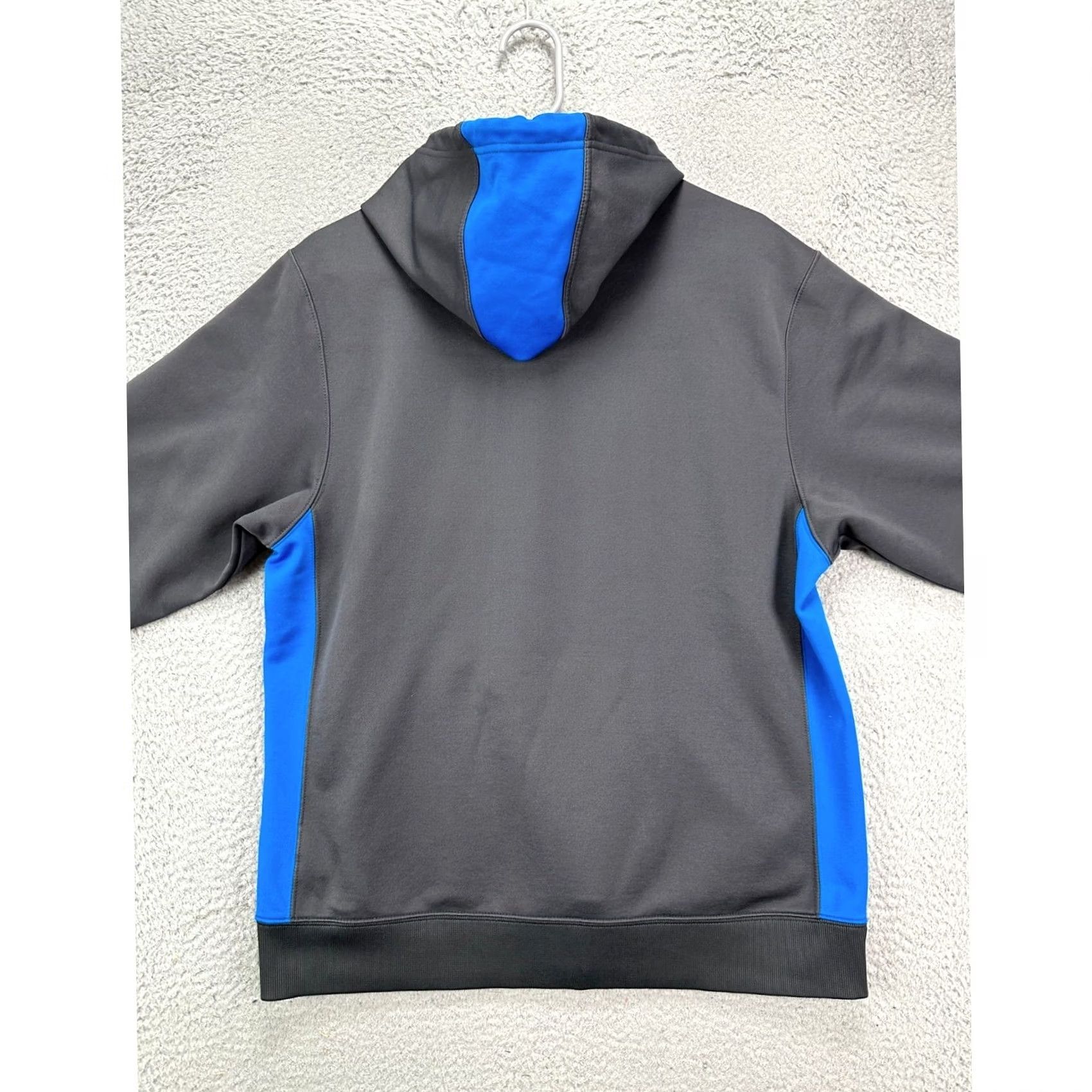 Nike Nike Therma Fit Hoodie Men Medium Grey Pullover Drawstring Center Swoosh Sweater Size US M / EU 48-50 / 2 - 4 Thumbnail