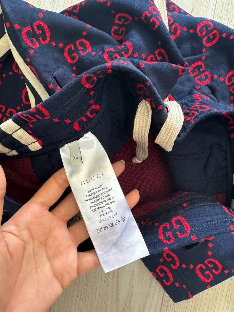 Gucci Gucci Size XS Full logo sports pants 2503-Nextarrow Size US 29 - 6 Thumbnail