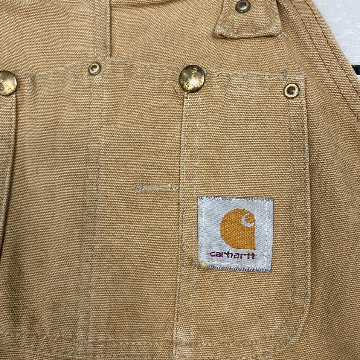 Carhartt 🔥VINTAGE COVERALL CARHARTT WORKER DUCK CANVAS DETROIT Size US 36 / EU 52 - 13 Thumbnail