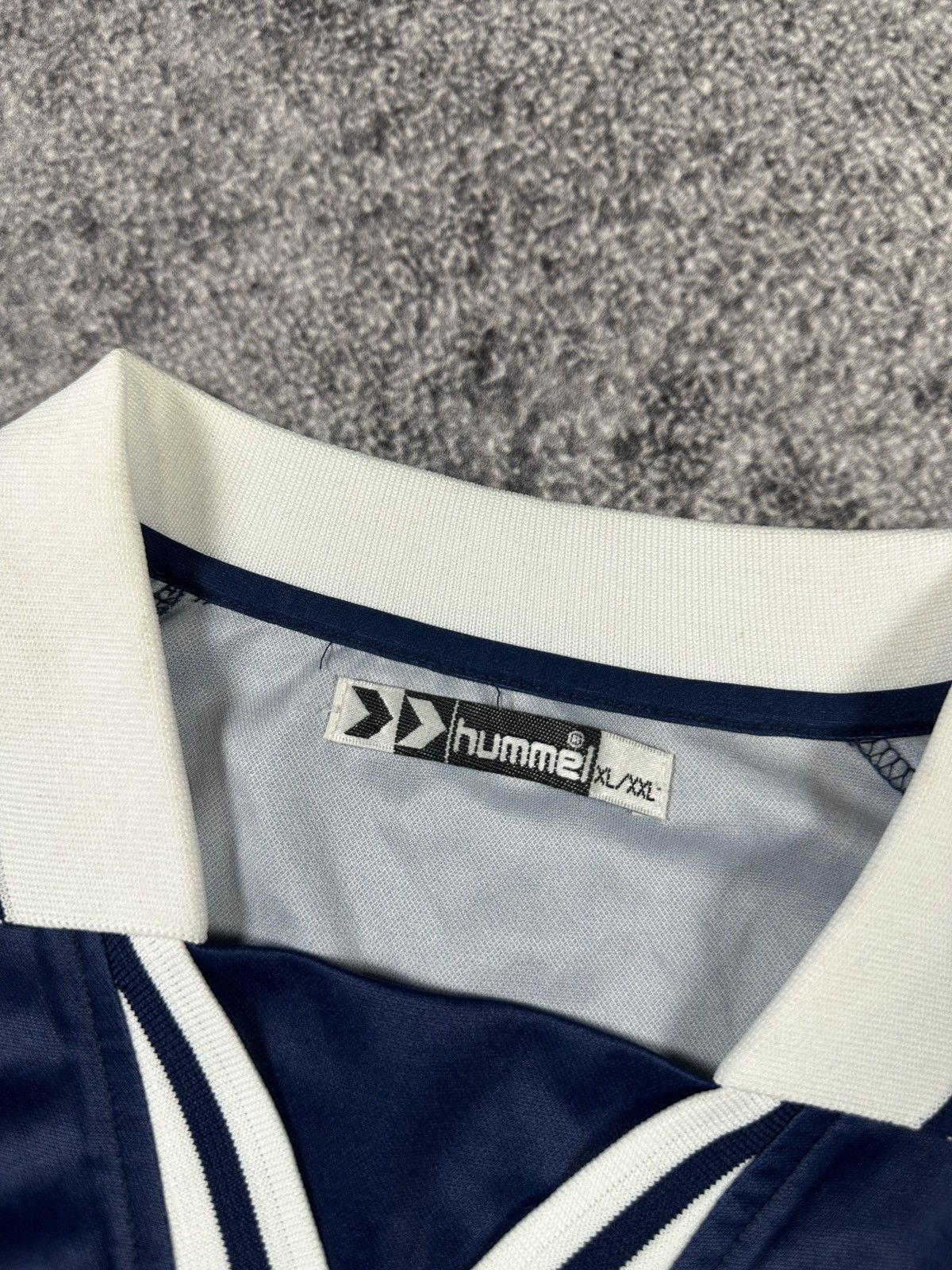 Hummel Y2K Vintage 90s Hummel Soocer Jersey Streetwear Rare 2XL Size US XXL / EU 58 / 5 - 4 Thumbnail