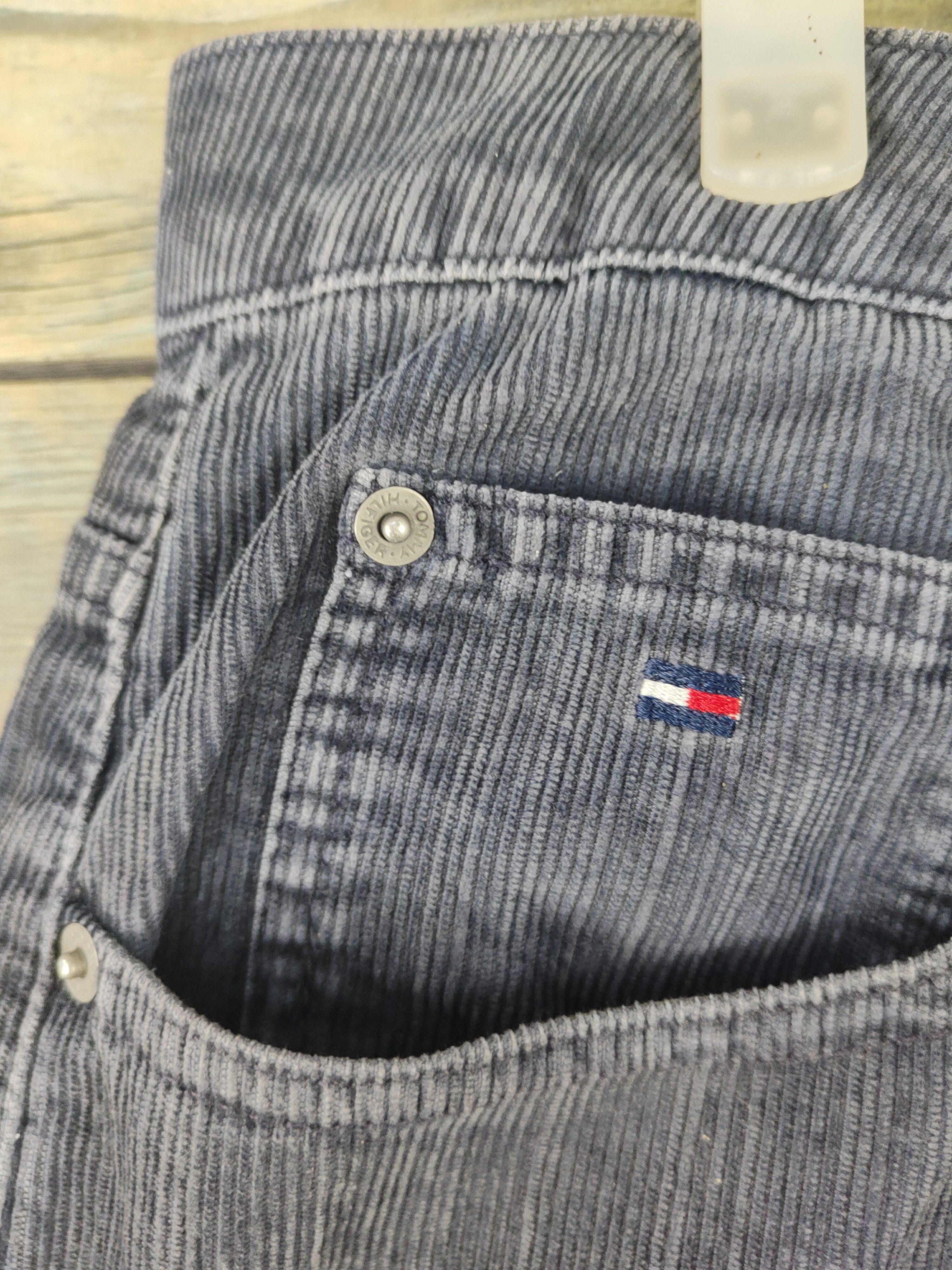 Tommy Hilfiger Tommy Hilfiger Navy Faded vintage Corduroy Pants #W1720 Size US 36 / EU 52 - 3 Thumbnail