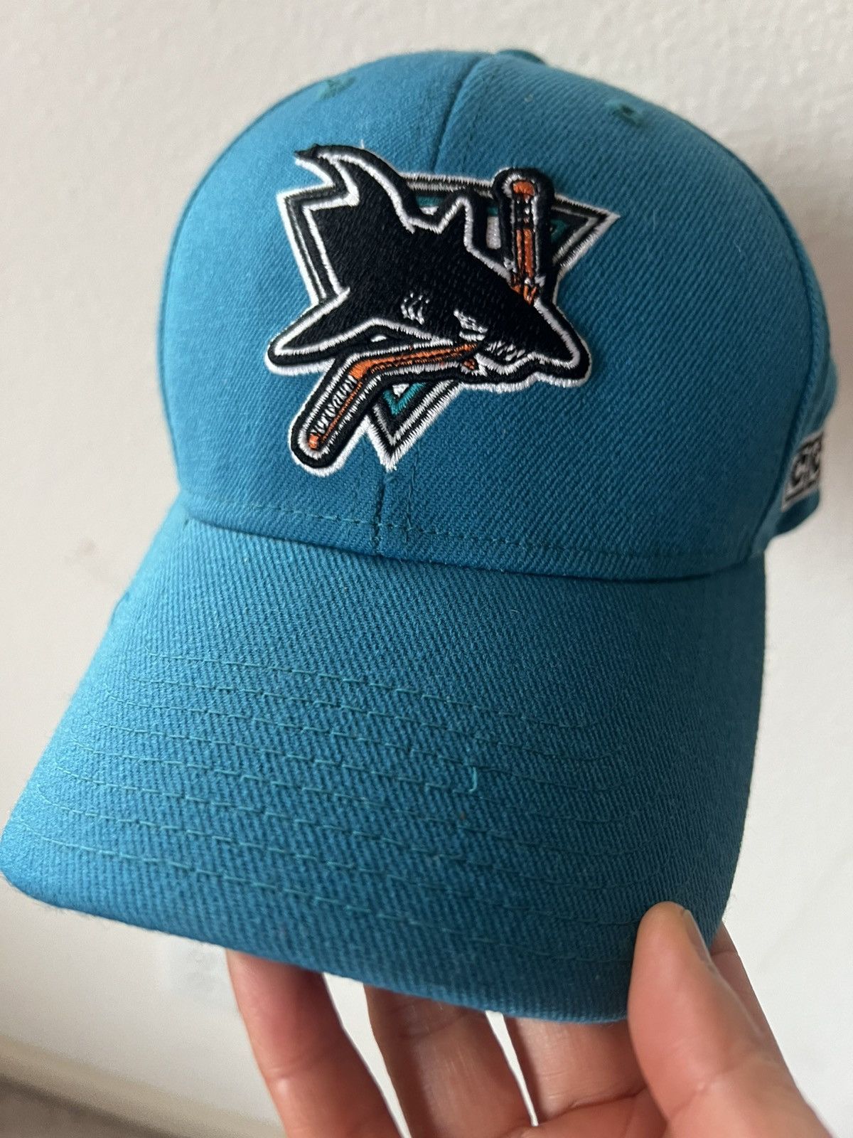 Vintage Vintage CCM San Jose Sharks NHL Hat Teal Snapback Cap 90s Size ONE SIZE - 1 Thumbnail