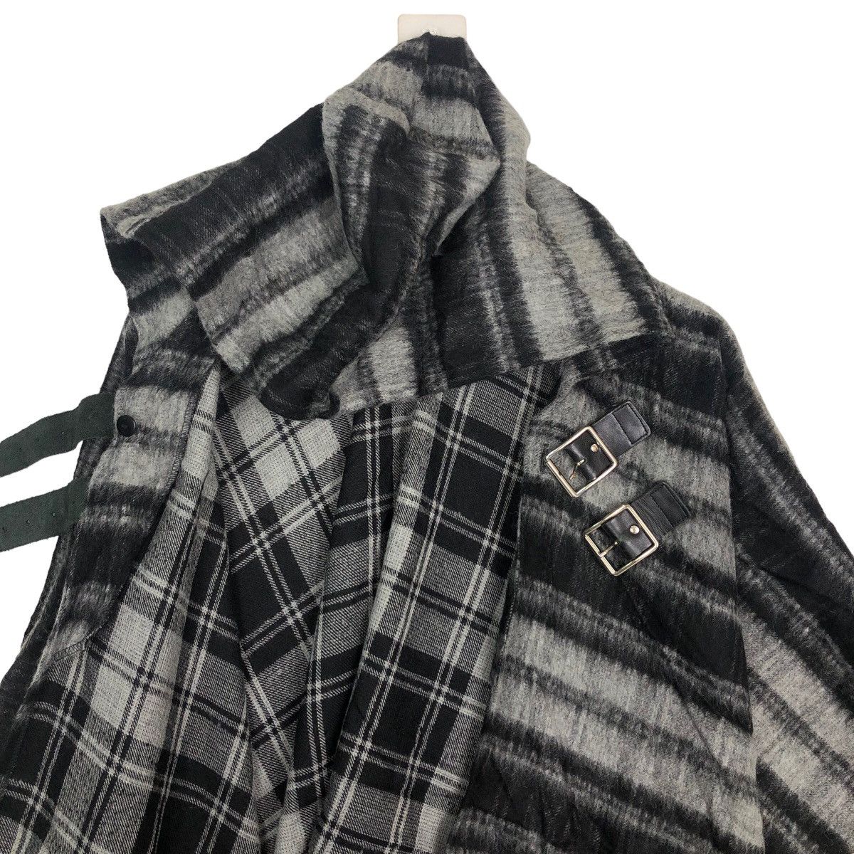Japanese Brand VINTAGE ONEILL CLOAK OVERSIZED TARTAN DESIGN WOOL Size US L / EU 52-54 / 3 - 10 Thumbnail