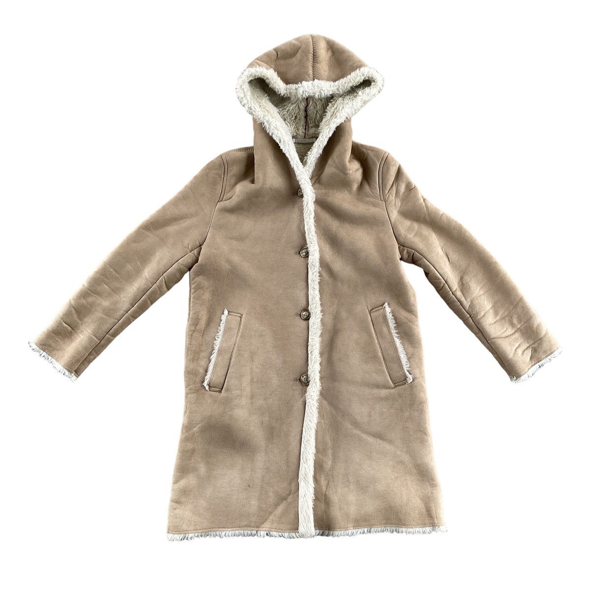 Japanese Brand × Uniqlo Uniqlo Button Up Fur Jacket Size S / US 4 / IT 40 - 1 Thumbnail
