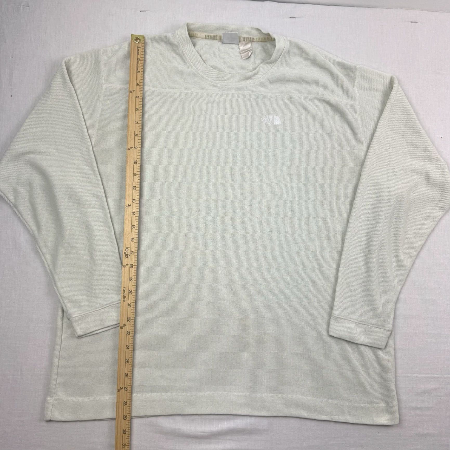The North Face VINTAGE The North Face Sweatshirt Adult XL Long Sleeve Hiking Outdoor Ivory Mens Size US XL / EU 56 / 4 - 7 Thumbnail
