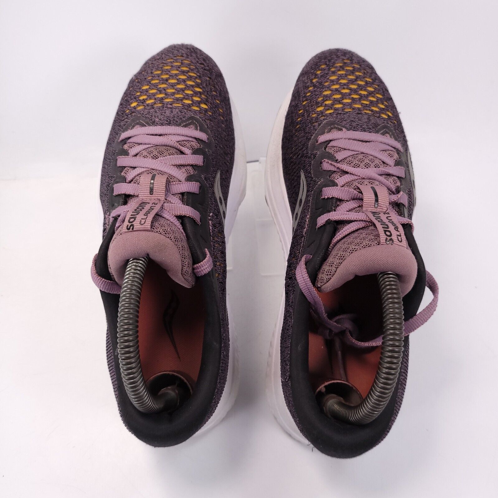 Saucony Saucony Clarion 2 Shoe Womens Size 7 S10553-1 Purple White Size US 7 / IT 37 - 4 Thumbnail