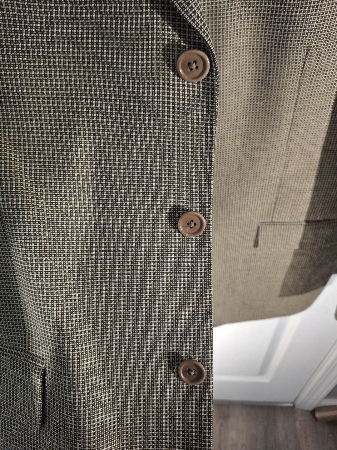 Zanieri Vintage Zanieri Made in Italy Silk Wool Blend Blazer Size 40R - 2 Thumbnail