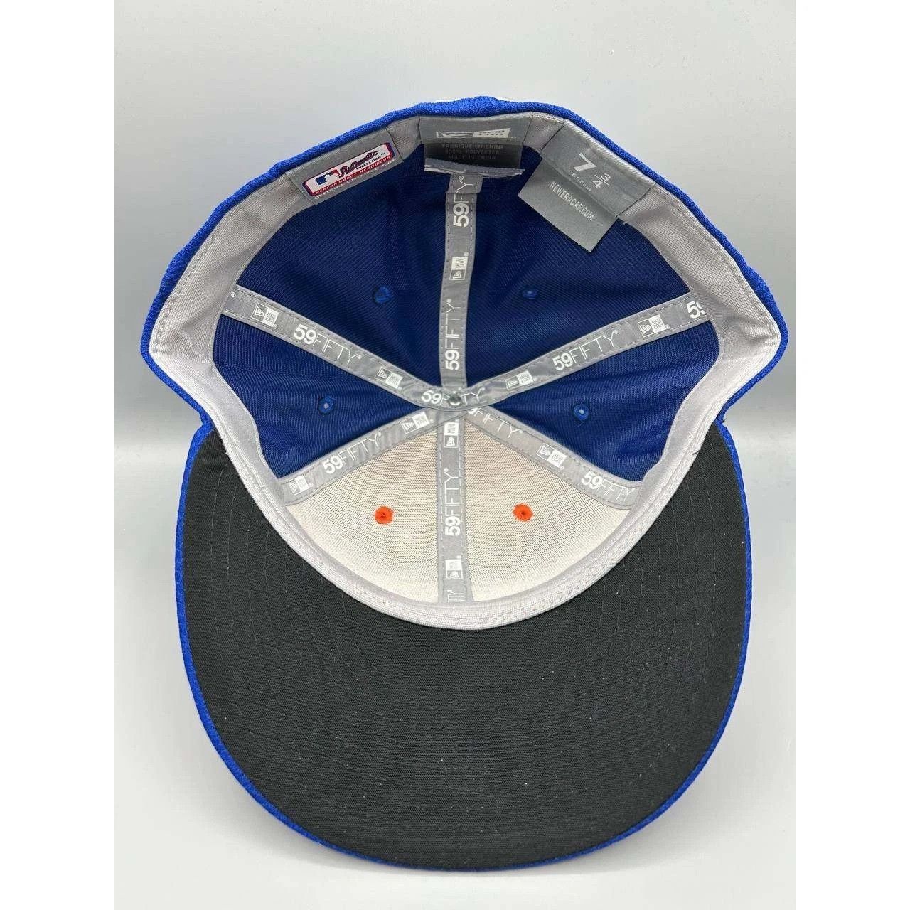 New Era New York Mets Hat Men 7 3/4 MLB 59Fifty New Era Fitted Cap Size ONE SIZE - 2 Thumbnail