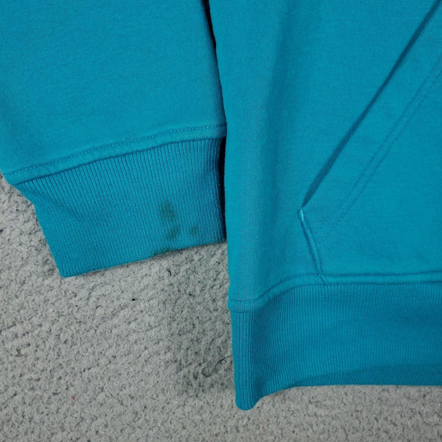 Adidas Adidas Hoodie Mens Small Blue Logo Casual Pullover Sweatshirt - Stained, Fleece, Long Sleeve, Adjustable Size US S / EU 44-46 / 1 - 4 Thumbnail
