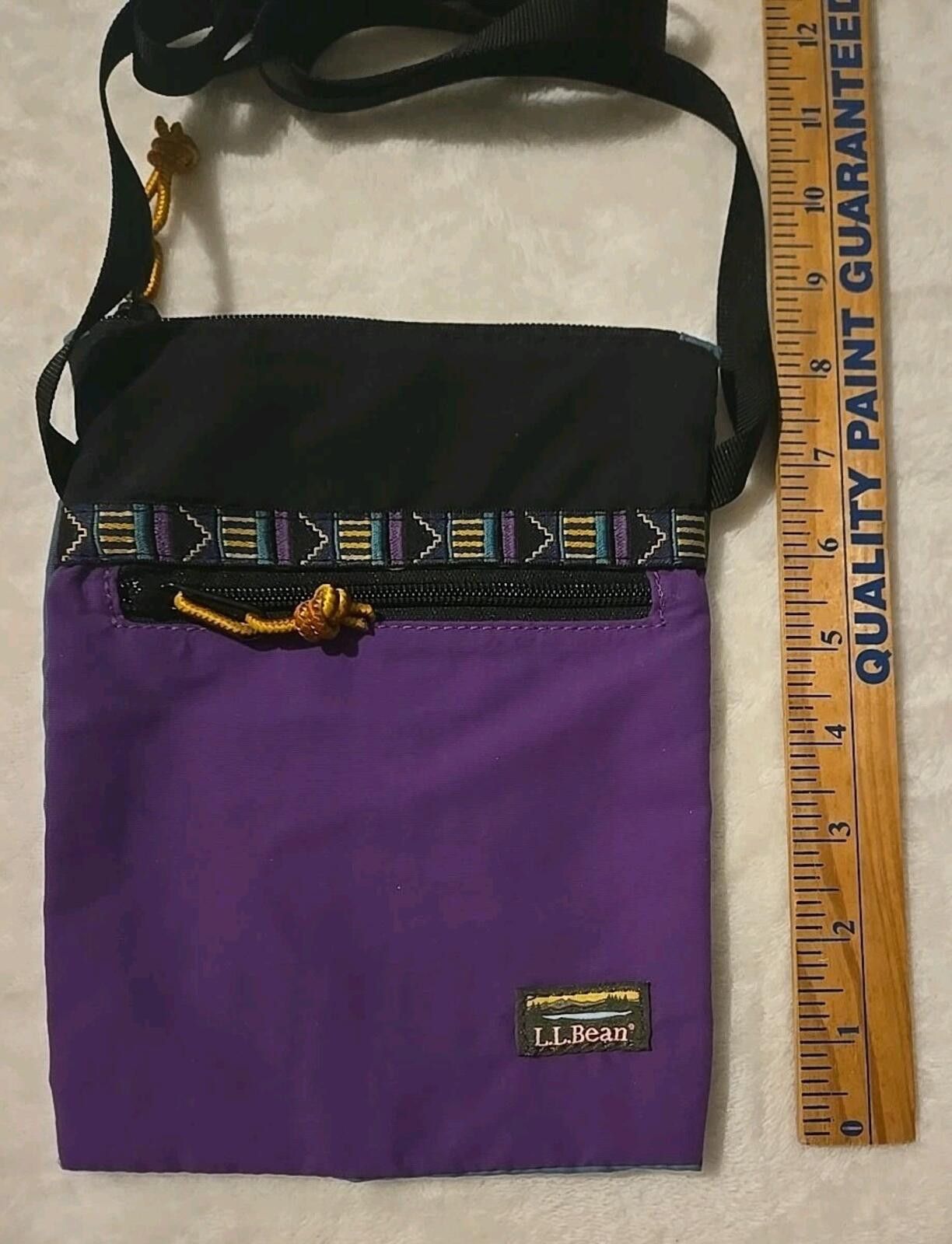L.L. Bean NWOT LL Bean Mountain Classic Crossbody Bag Nylon Purple Size ONE SIZE - 4 Thumbnail
