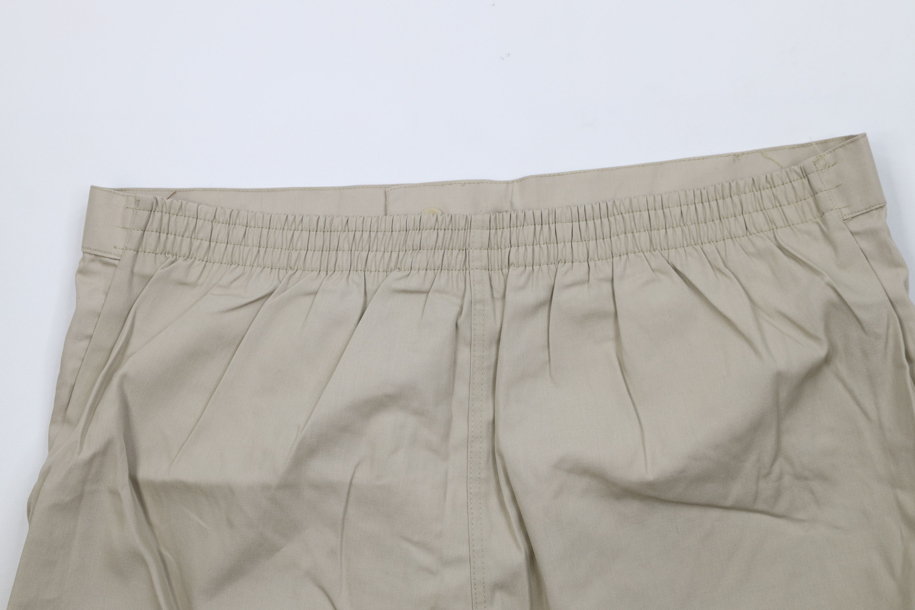 Vintage Deadstock Vintage 70s Streetwear Running Tennis Shorts Beige Size US 40 / EU 56 - 10 Thumbnail