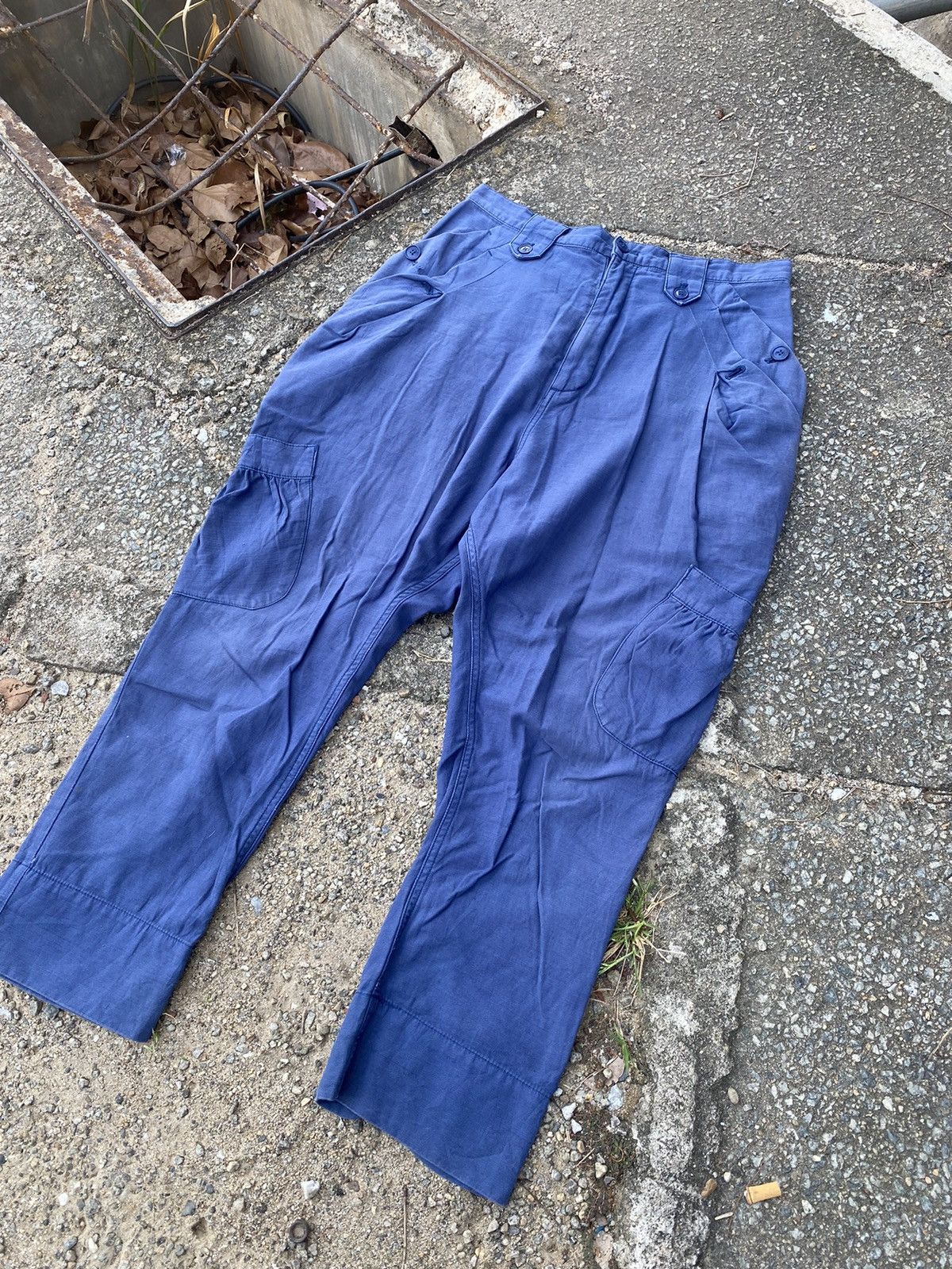 Ne-Net Vintage Ne-net by Issey Miyake Cargo Baggy Pants Size US 30 / EU 46 - 8 Thumbnail