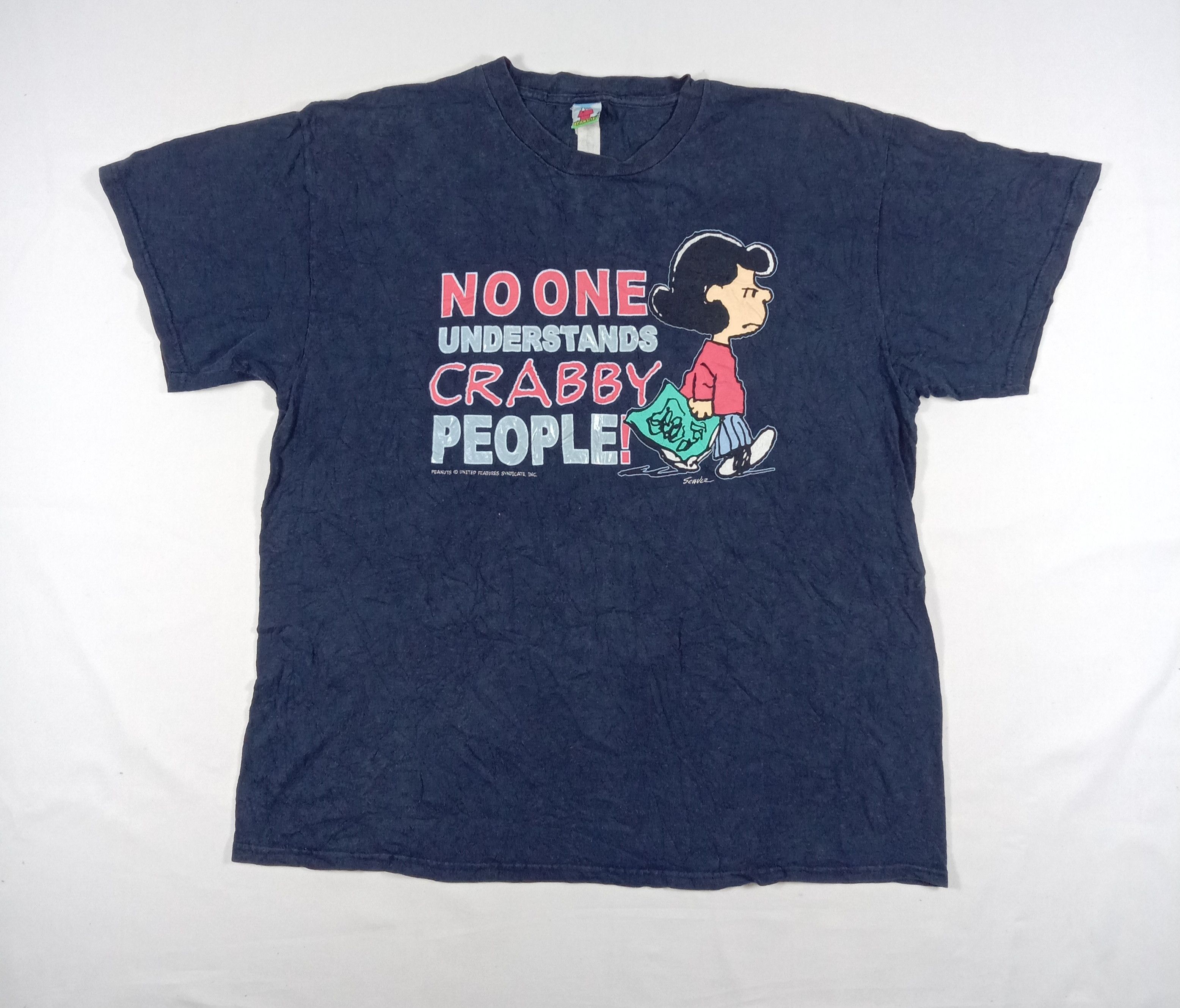 Cartoon Network Vintage Peanuts Lucy Character T Shirt Size US XL / EU 56 / 4 - 1 Thumbnail